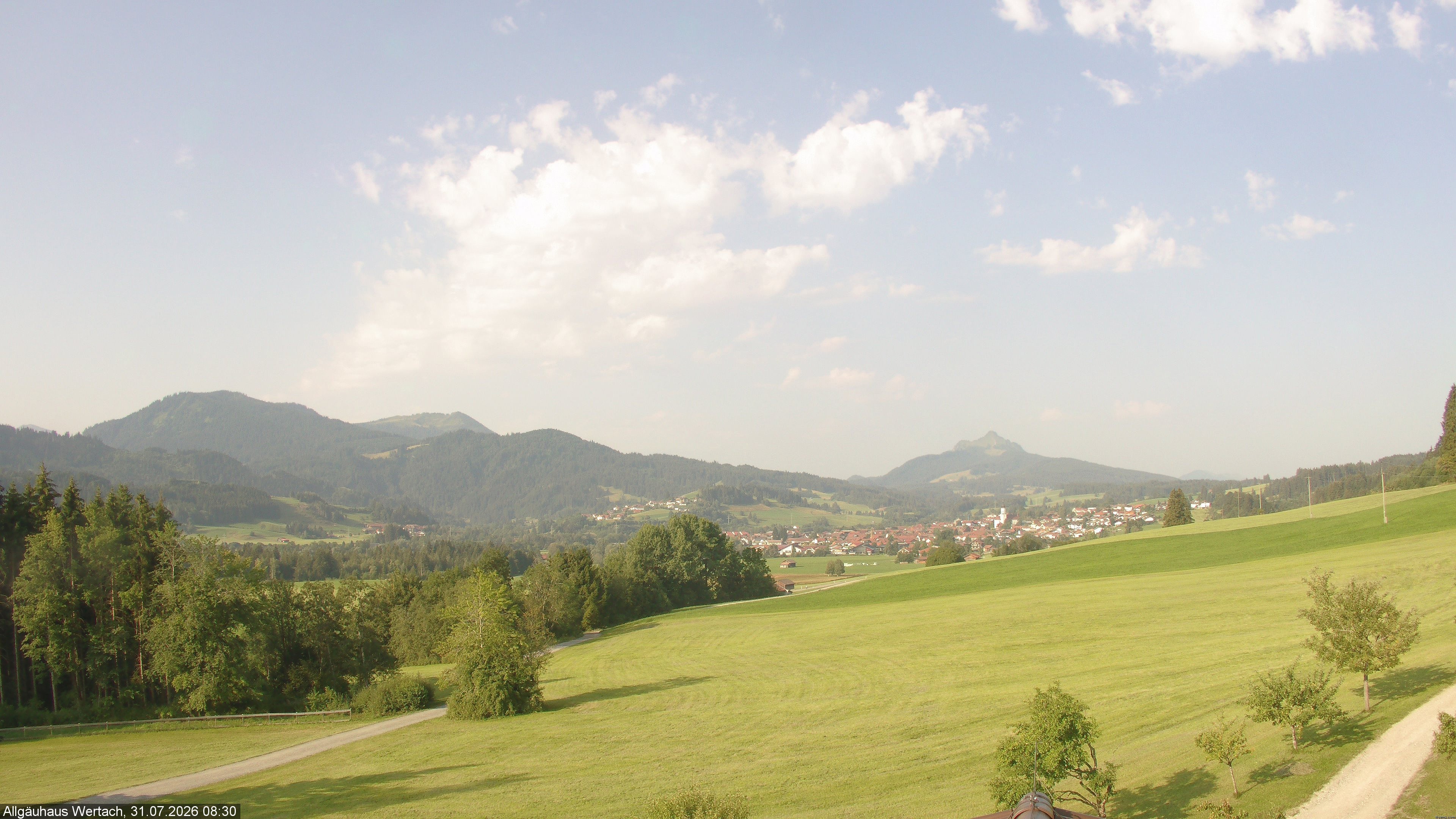 Archiv Foto Webcam Wertach - Allgäuhaus