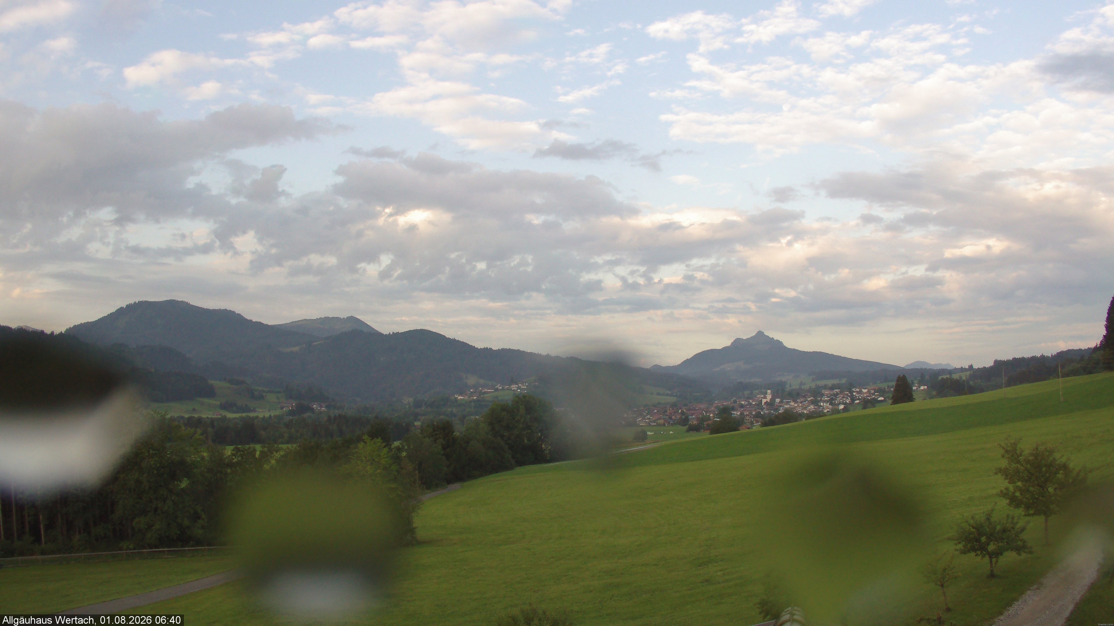Archiv Foto Webcam Wertach - Allgäuhaus