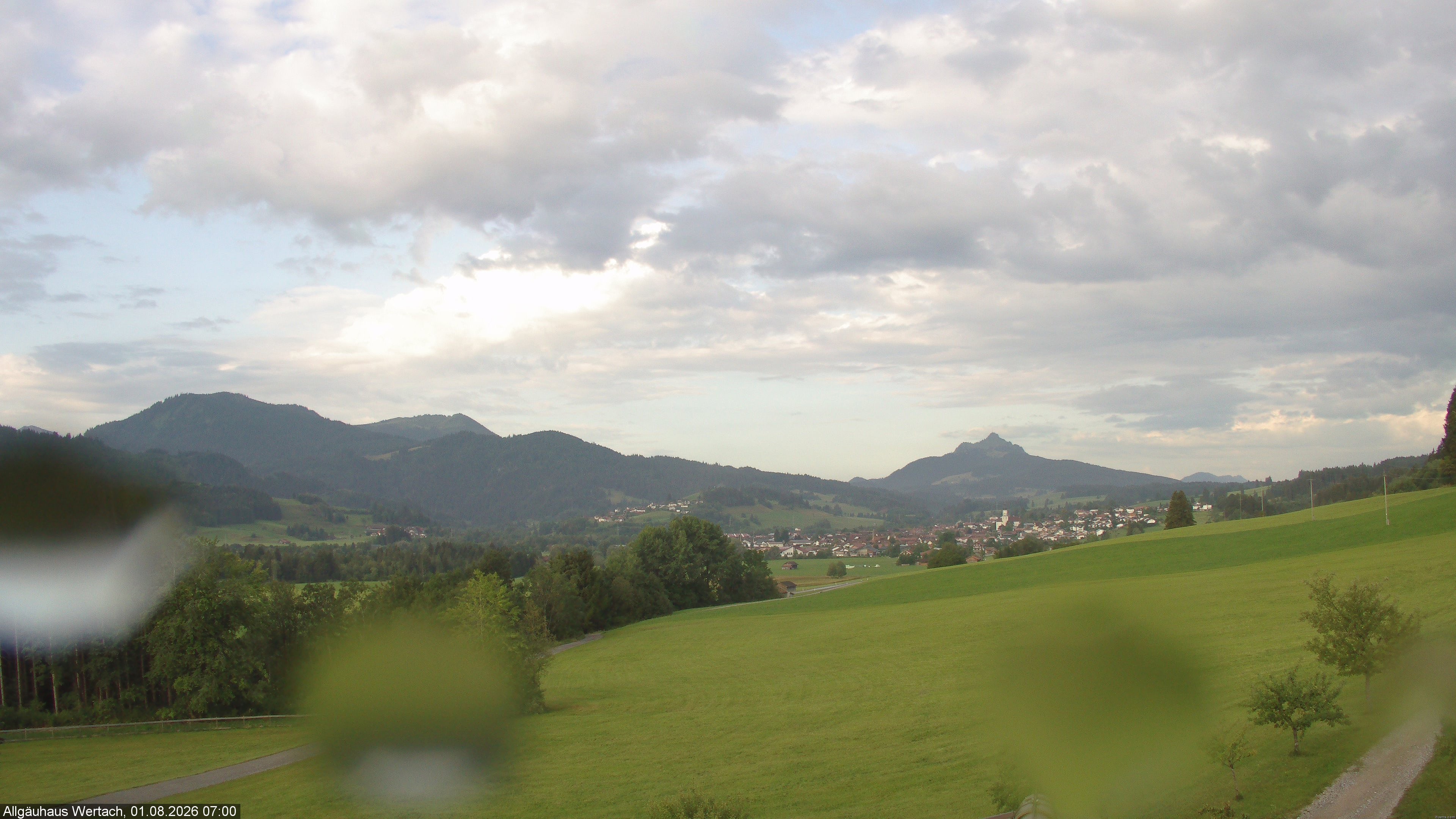 Archiv Foto Webcam Wertach - Allgäuhaus