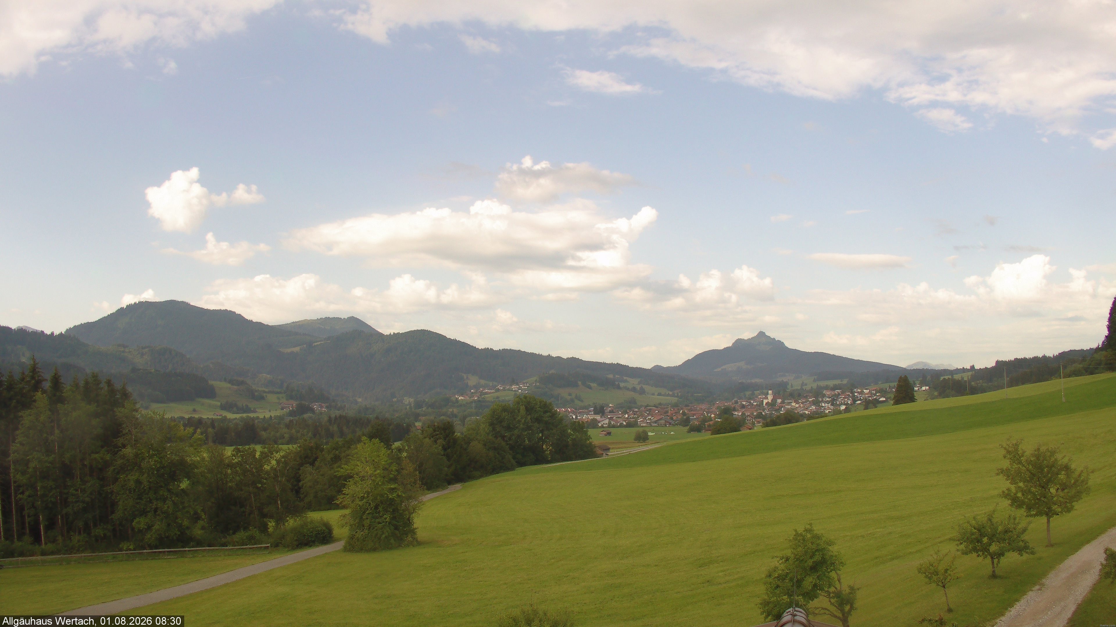 Archiv Foto Webcam Wertach - Allgäuhaus