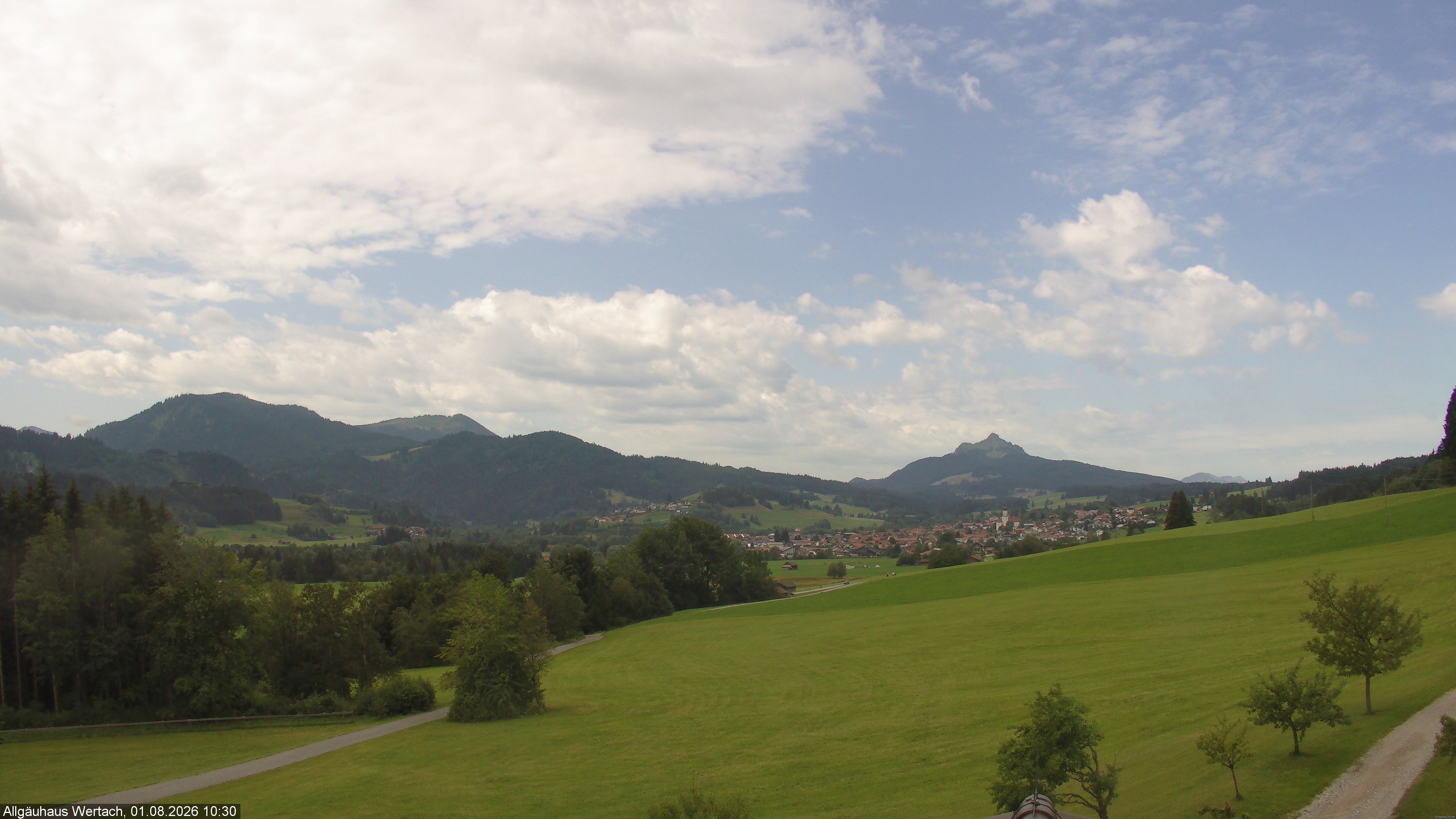 Archiv Foto Webcam Wertach - Allgäuhaus