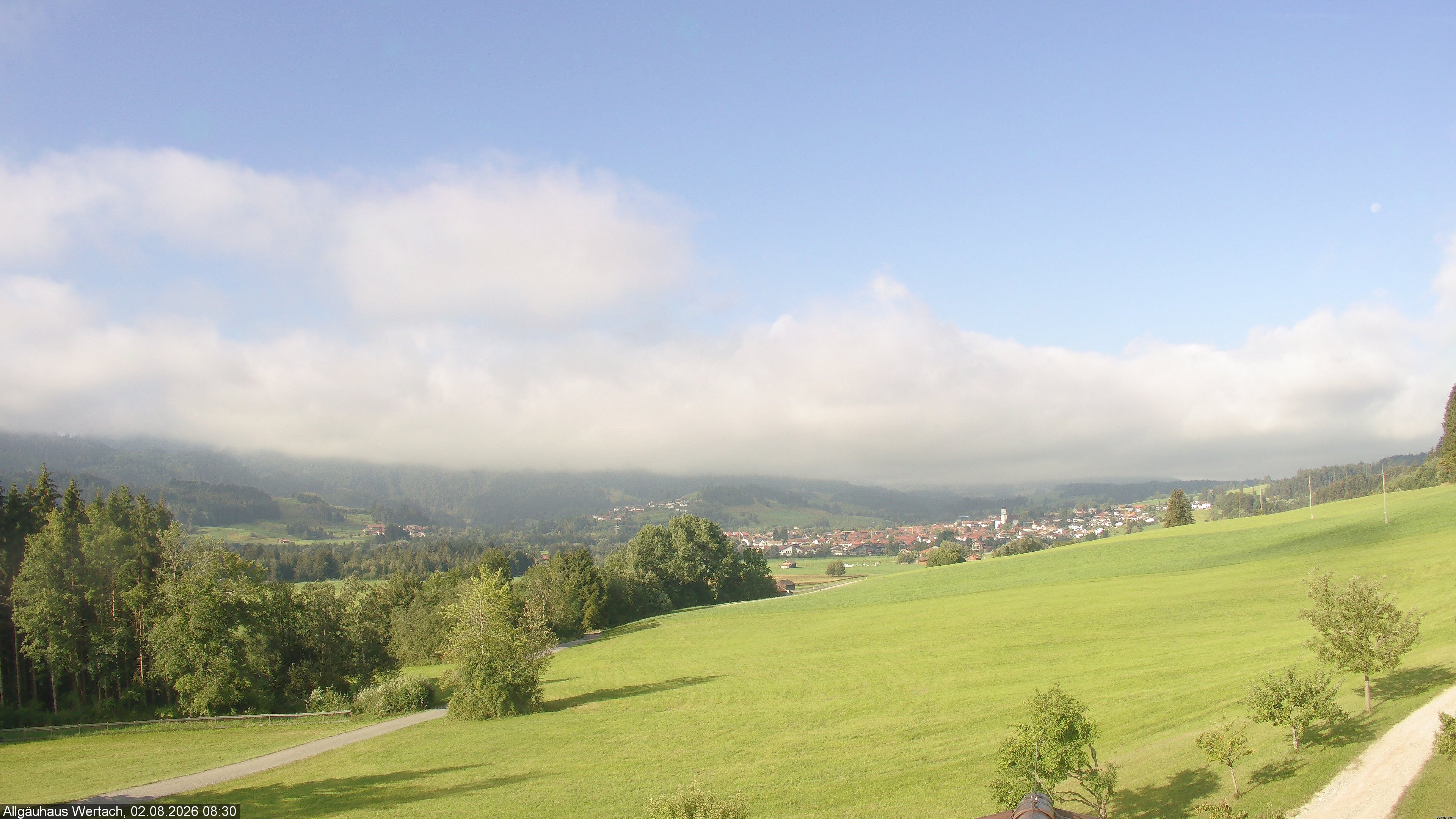 Archiv Foto Webcam Wertach - Allgäuhaus