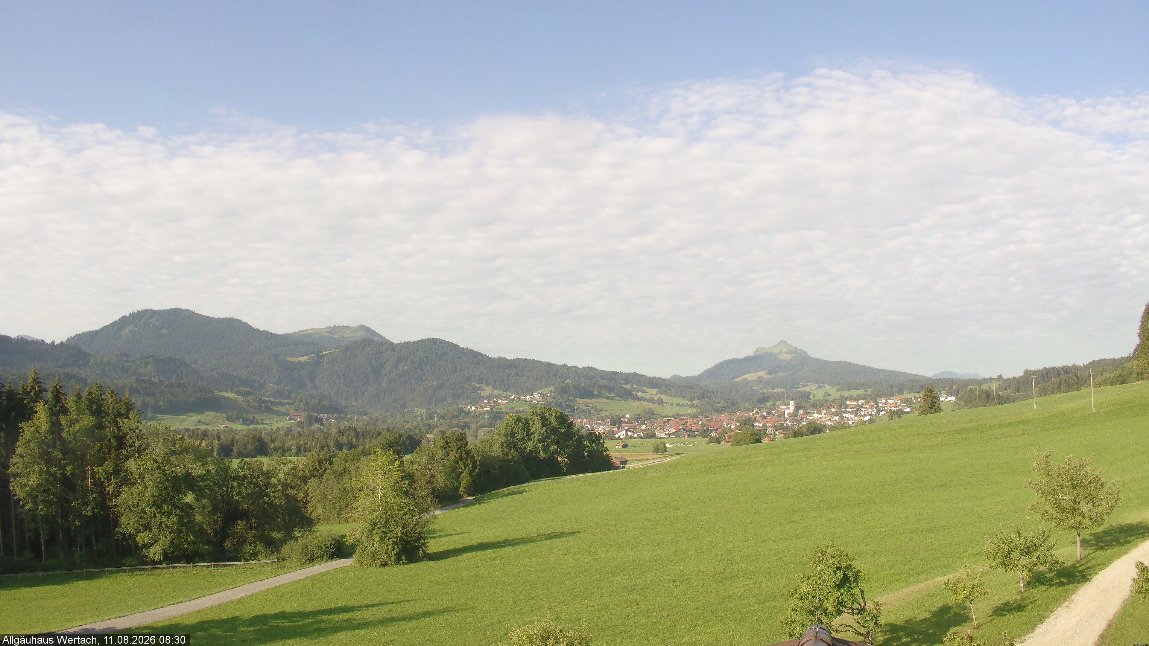 Archiv Foto Webcam Wertach - Allgäuhaus