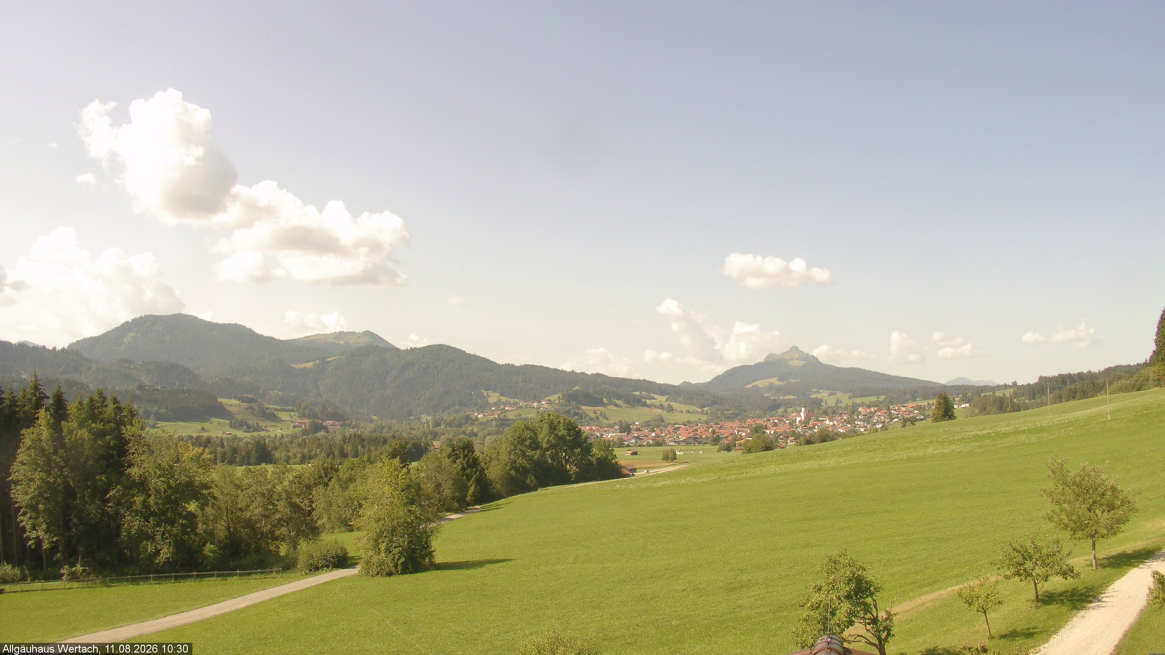 Archiv Foto Webcam Wertach - Allgäuhaus