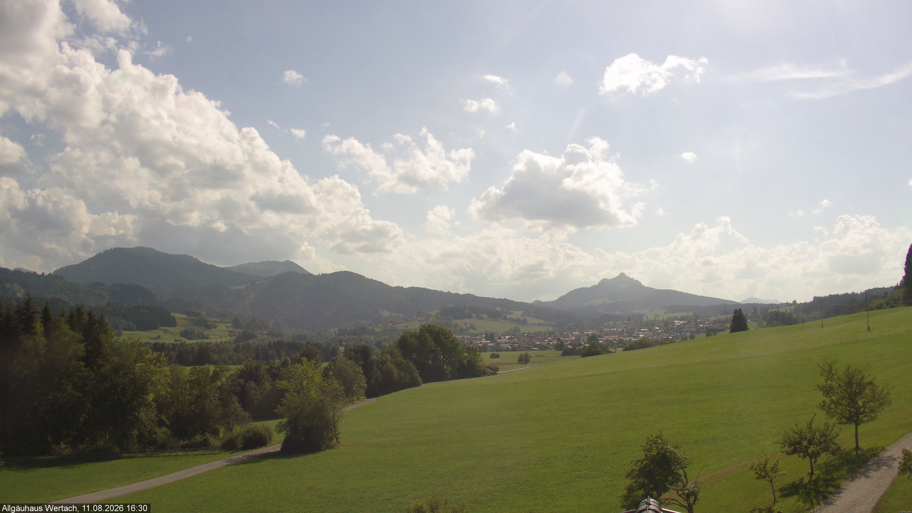 Archiv Foto Webcam Wertach - Allgäuhaus