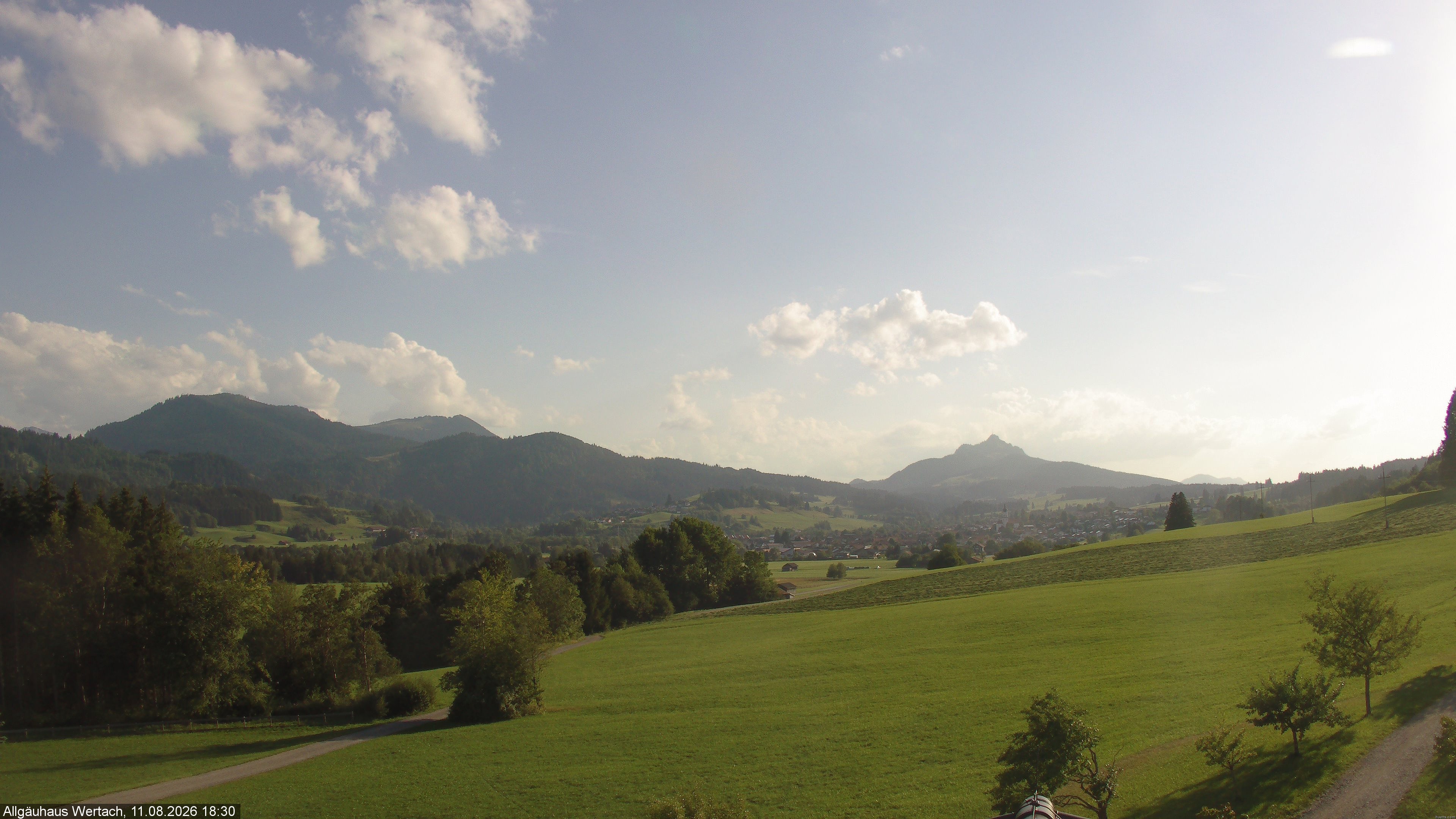 Archiv Foto Webcam Wertach - Allgäuhaus