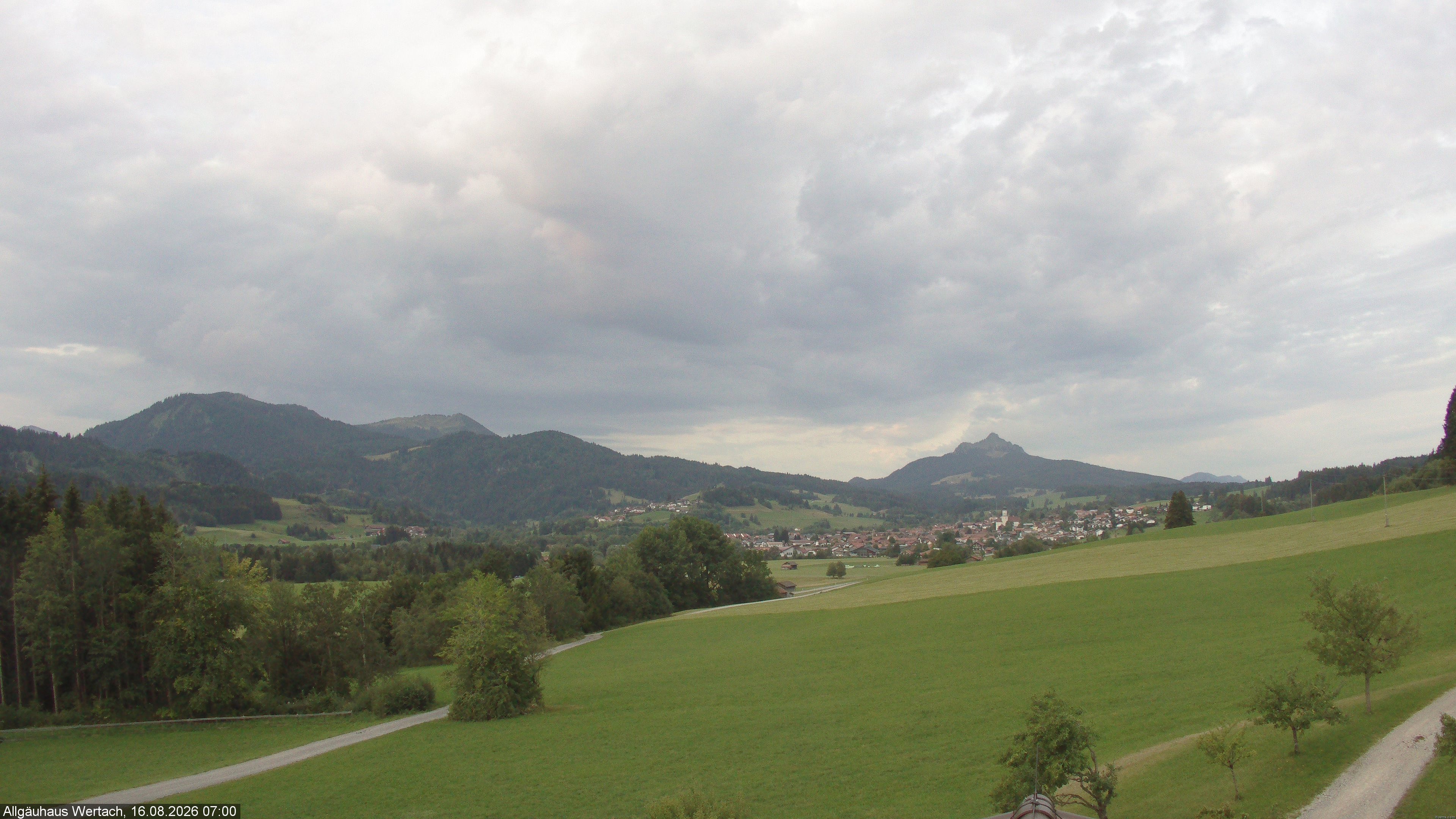 Archiv Foto Webcam Wertach - Allgäuhaus