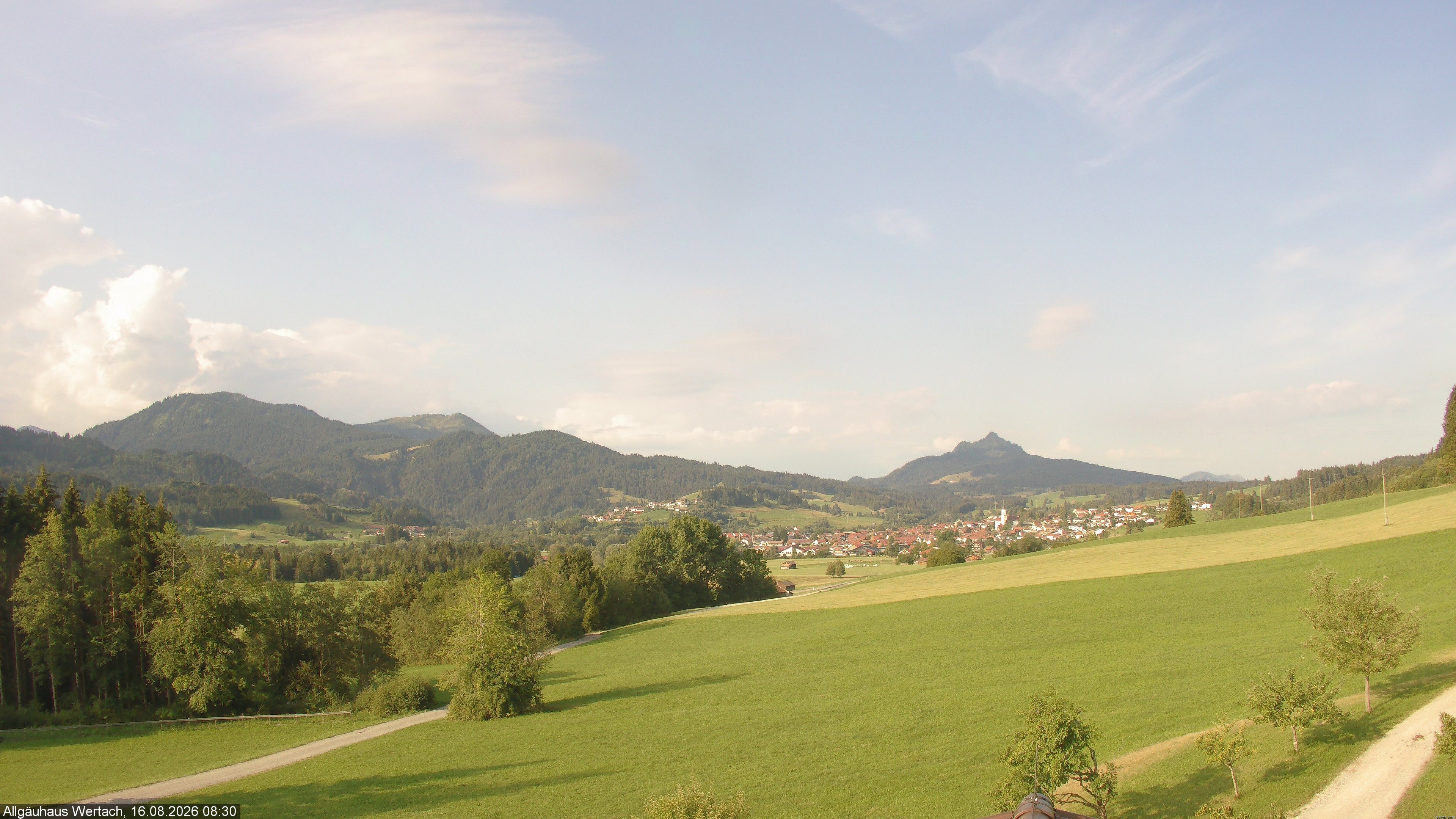 Archiv Foto Webcam Wertach - Allgäuhaus