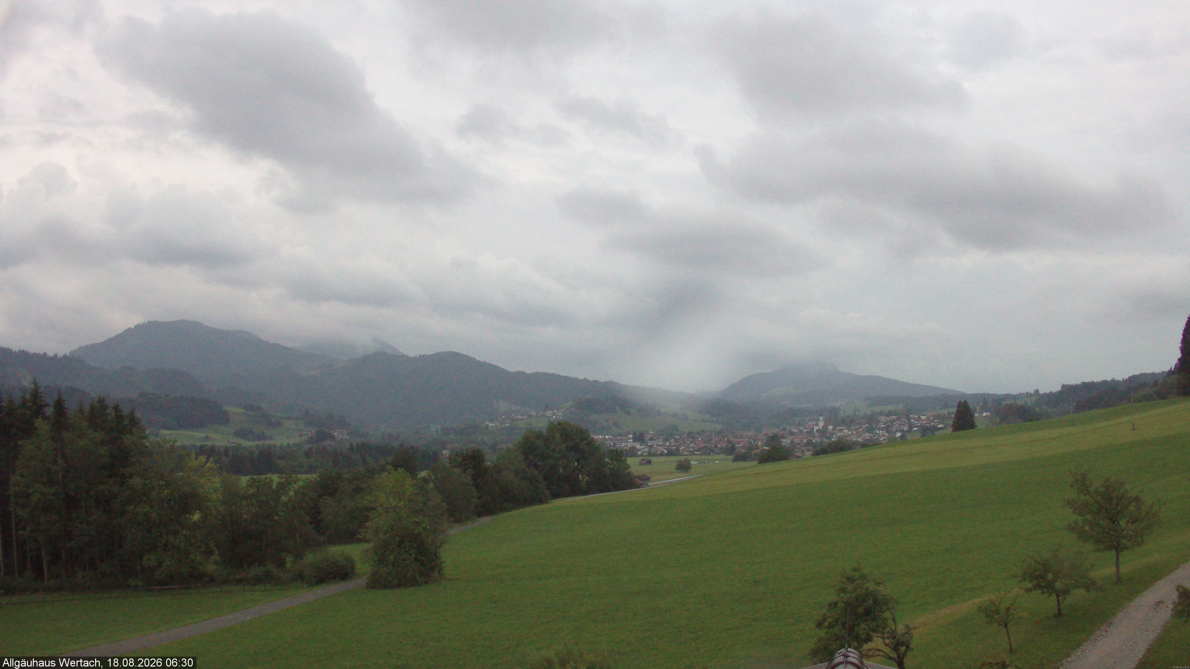 Archiv Foto Webcam Wertach - Allgäuhaus