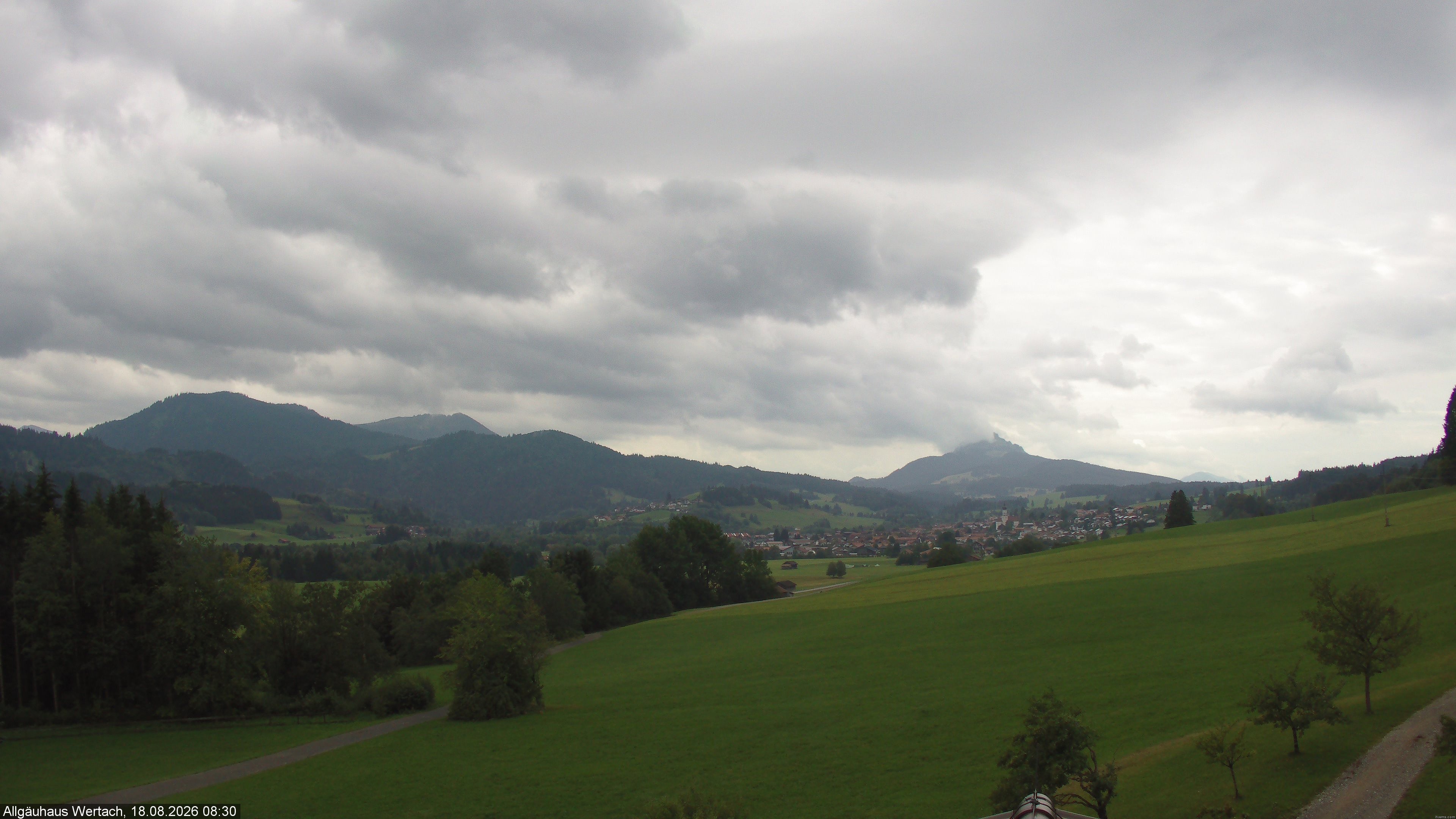 Archiv Foto Webcam Wertach - Allgäuhaus