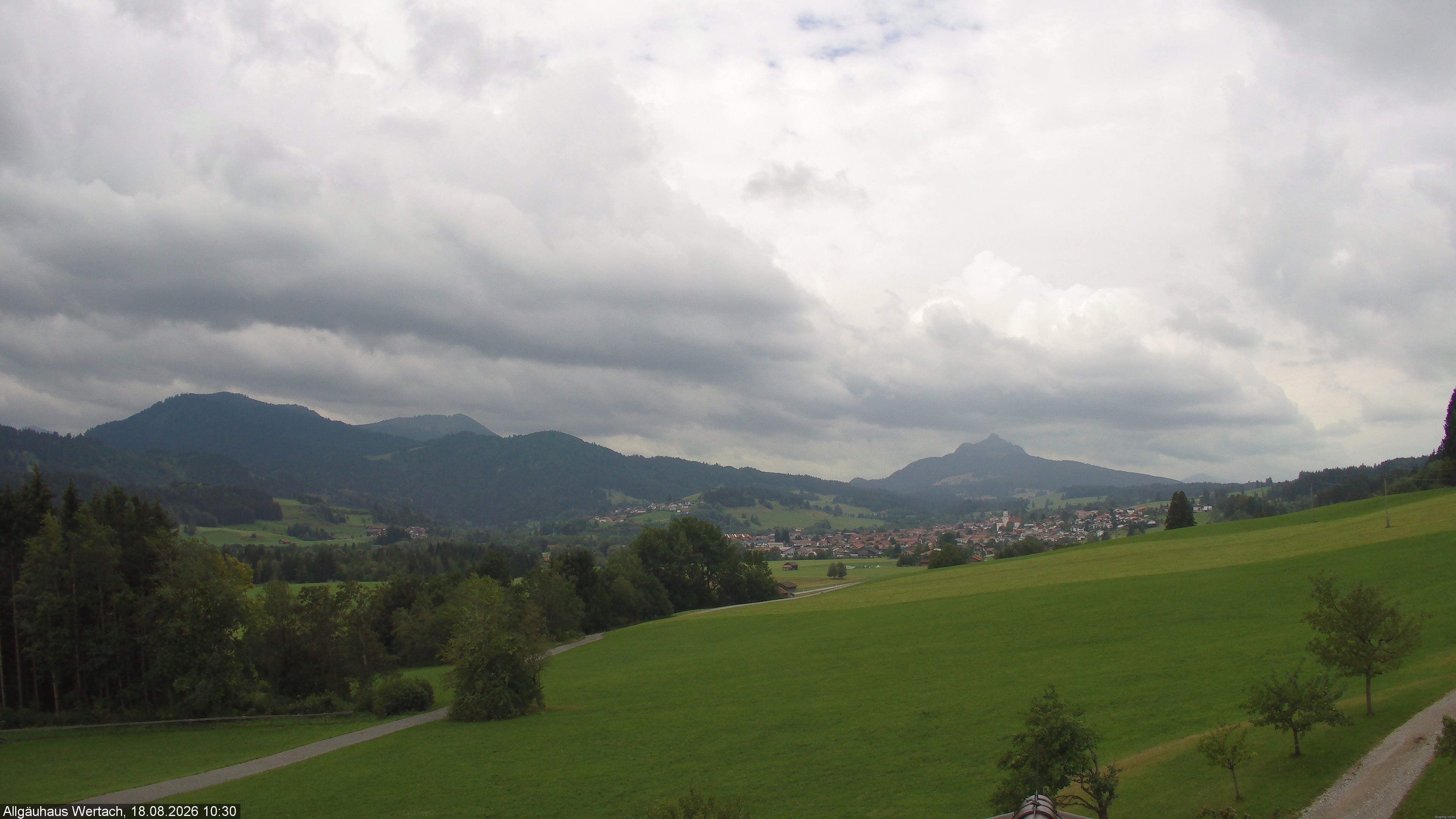 Archiv Foto Webcam Wertach - Allgäuhaus