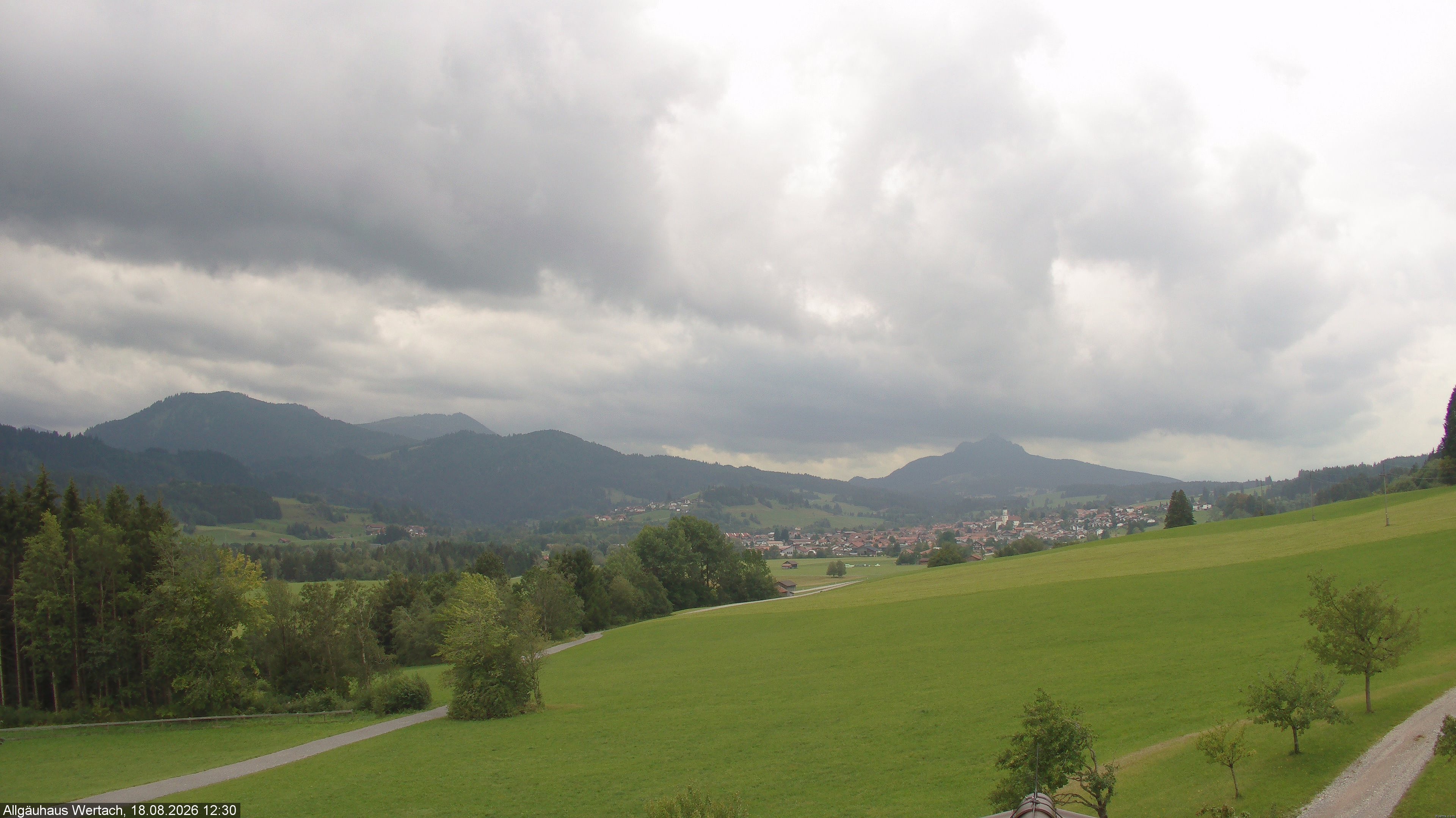Archiv Foto Webcam Wertach - Allgäuhaus