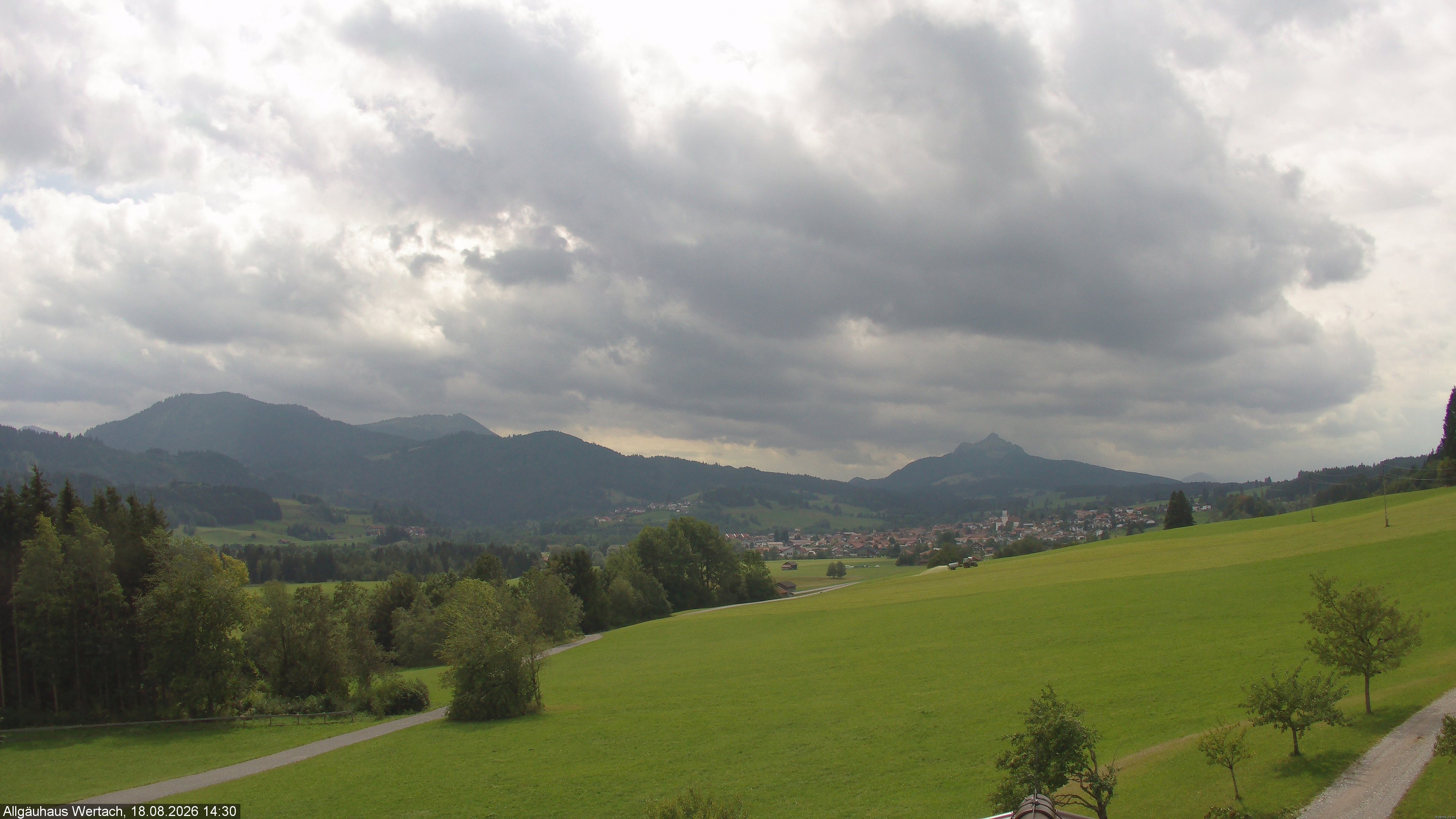 Archiv Foto Webcam Wertach - Allgäuhaus