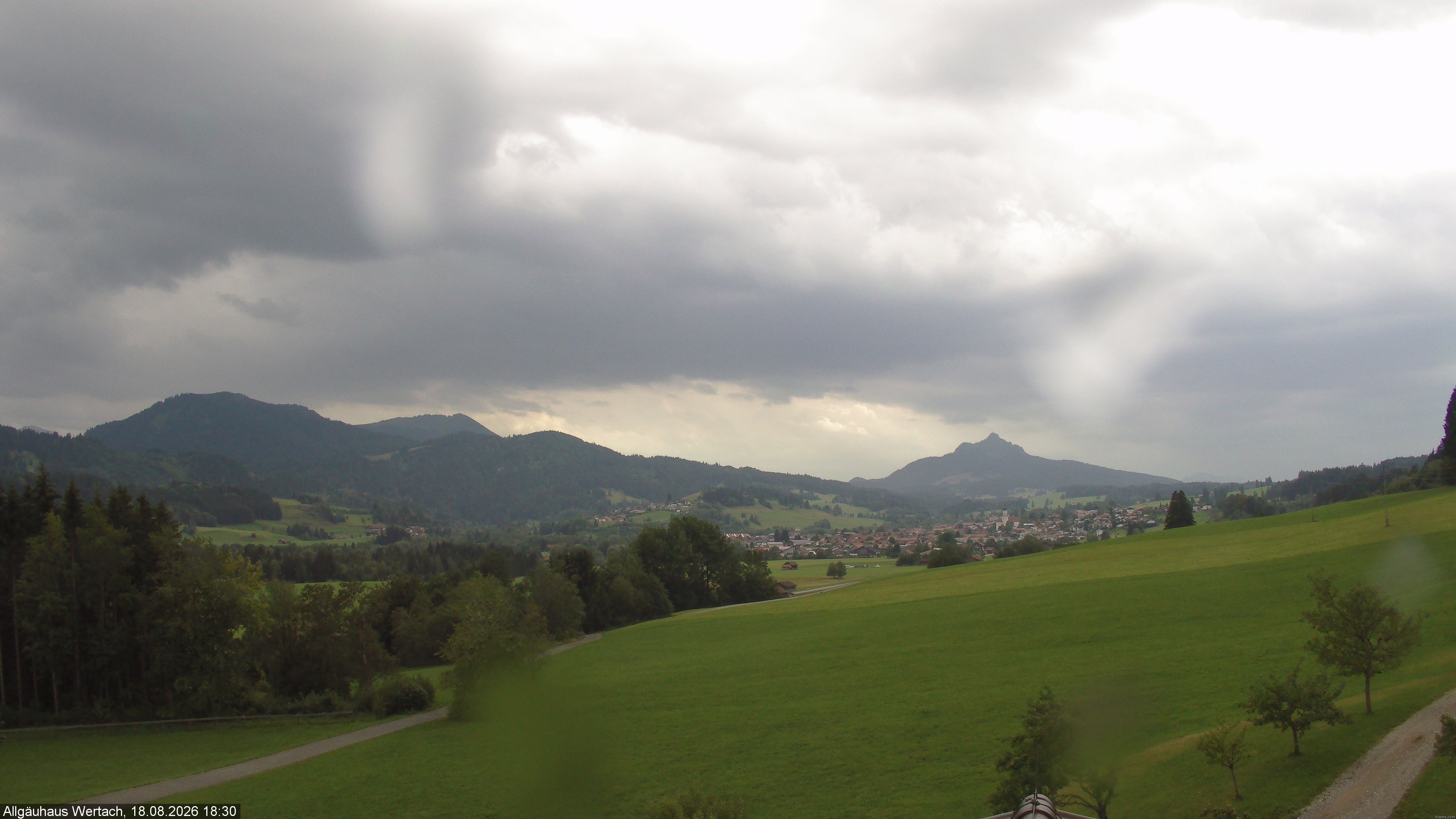 Archiv Foto Webcam Wertach - Allgäuhaus