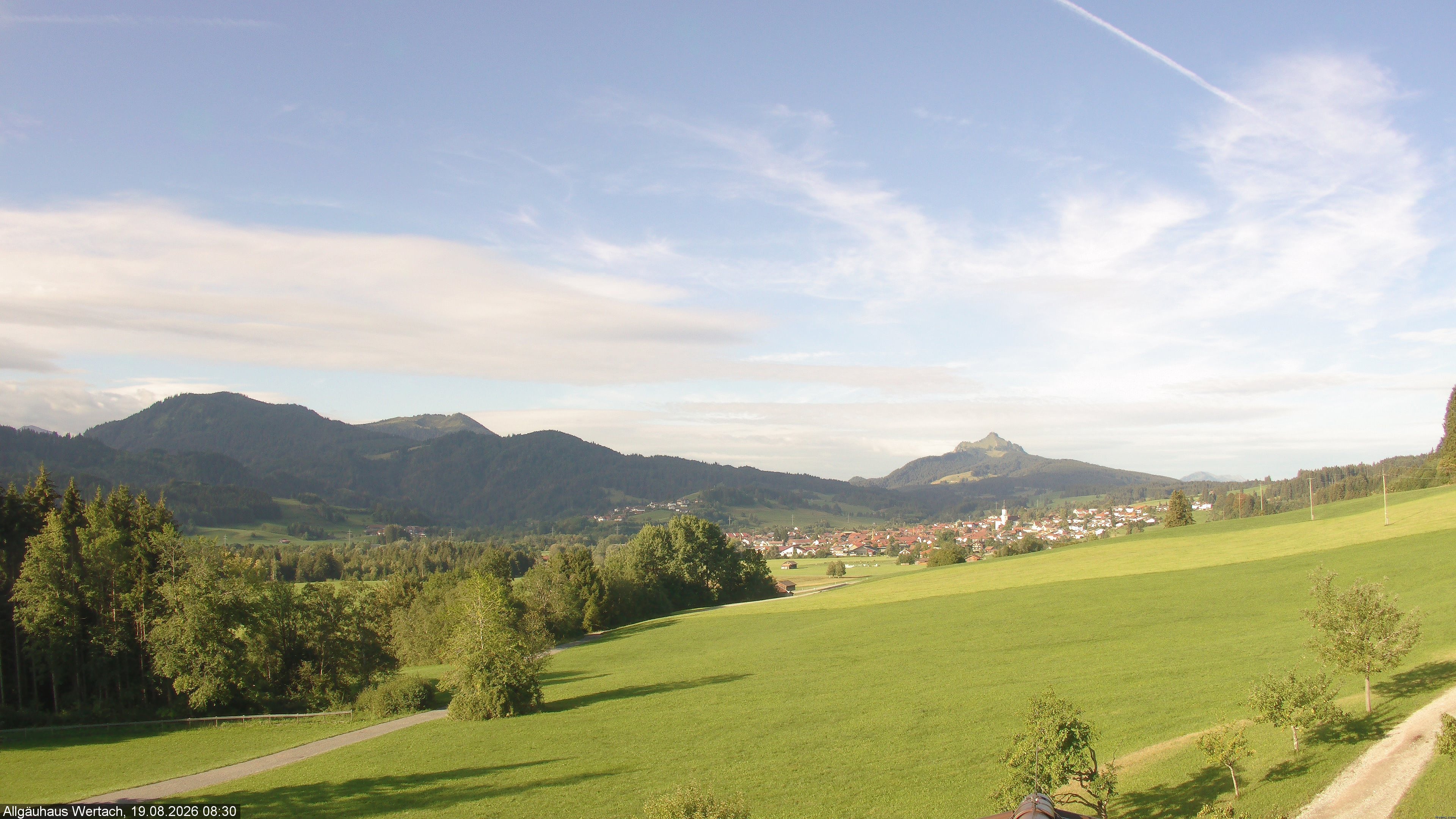 Archiv Foto Webcam Wertach - Allgäuhaus