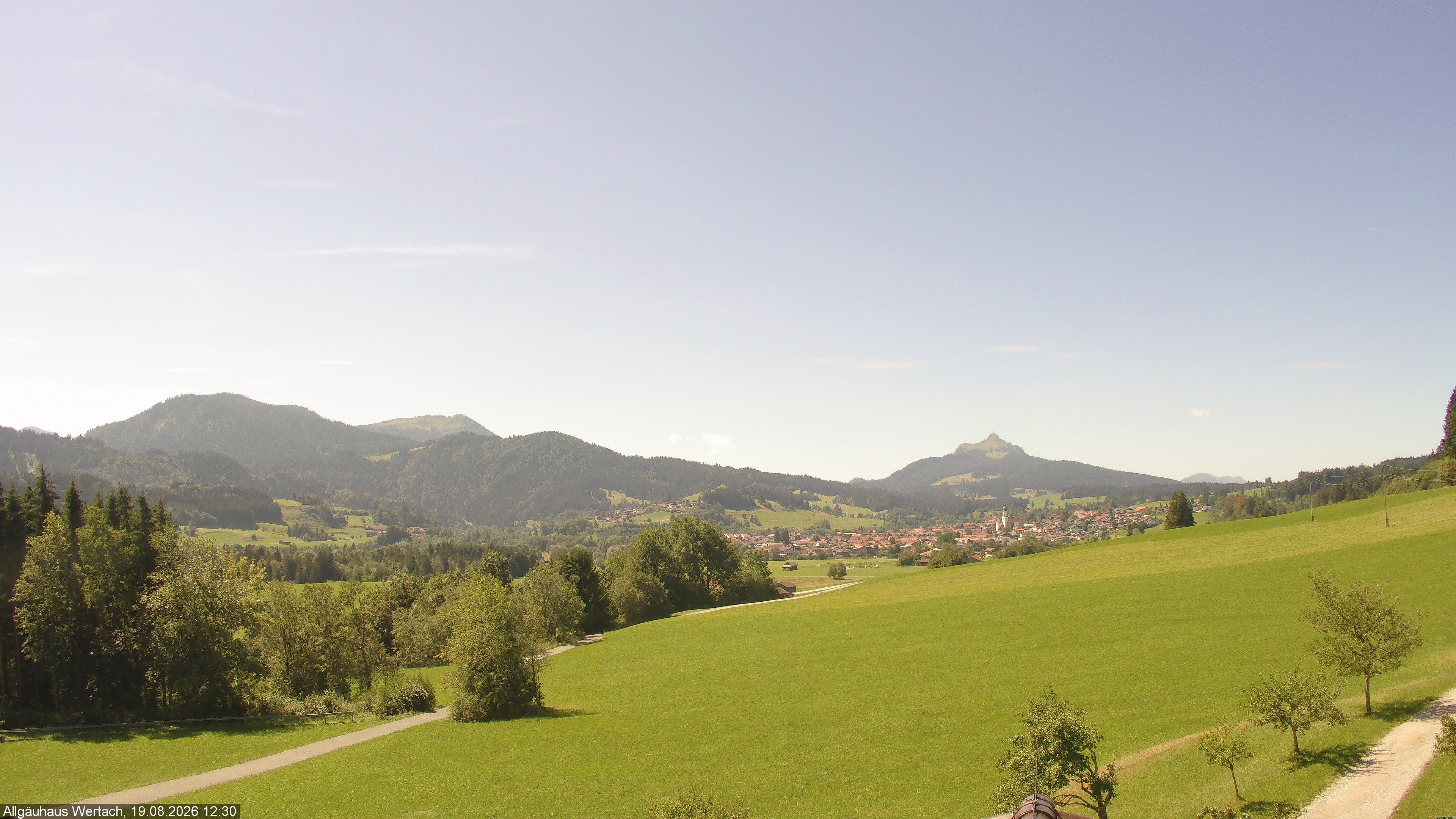 Archiv Foto Webcam Wertach - Allgäuhaus