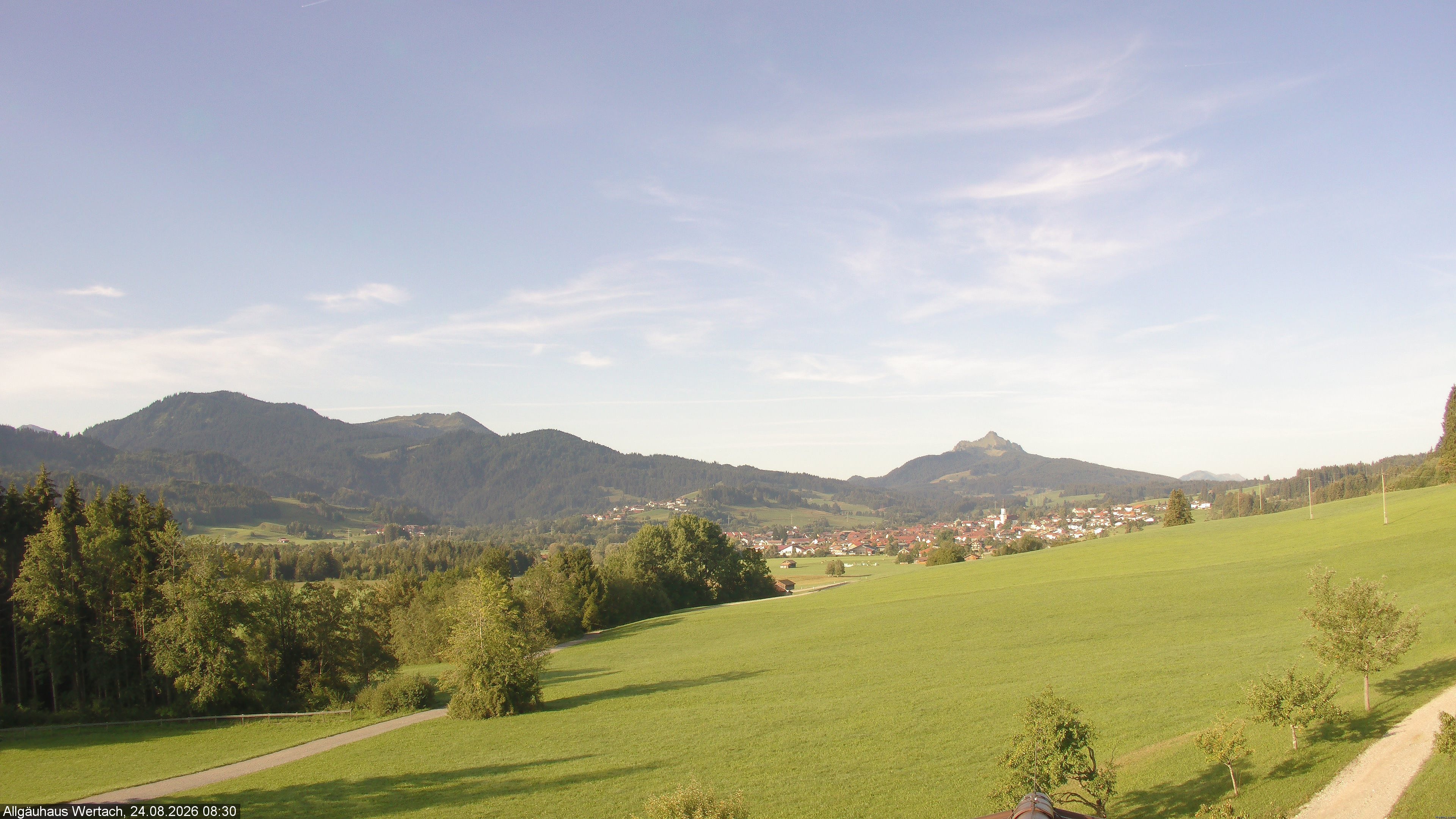 Archiv Foto Webcam Wertach - Allgäuhaus