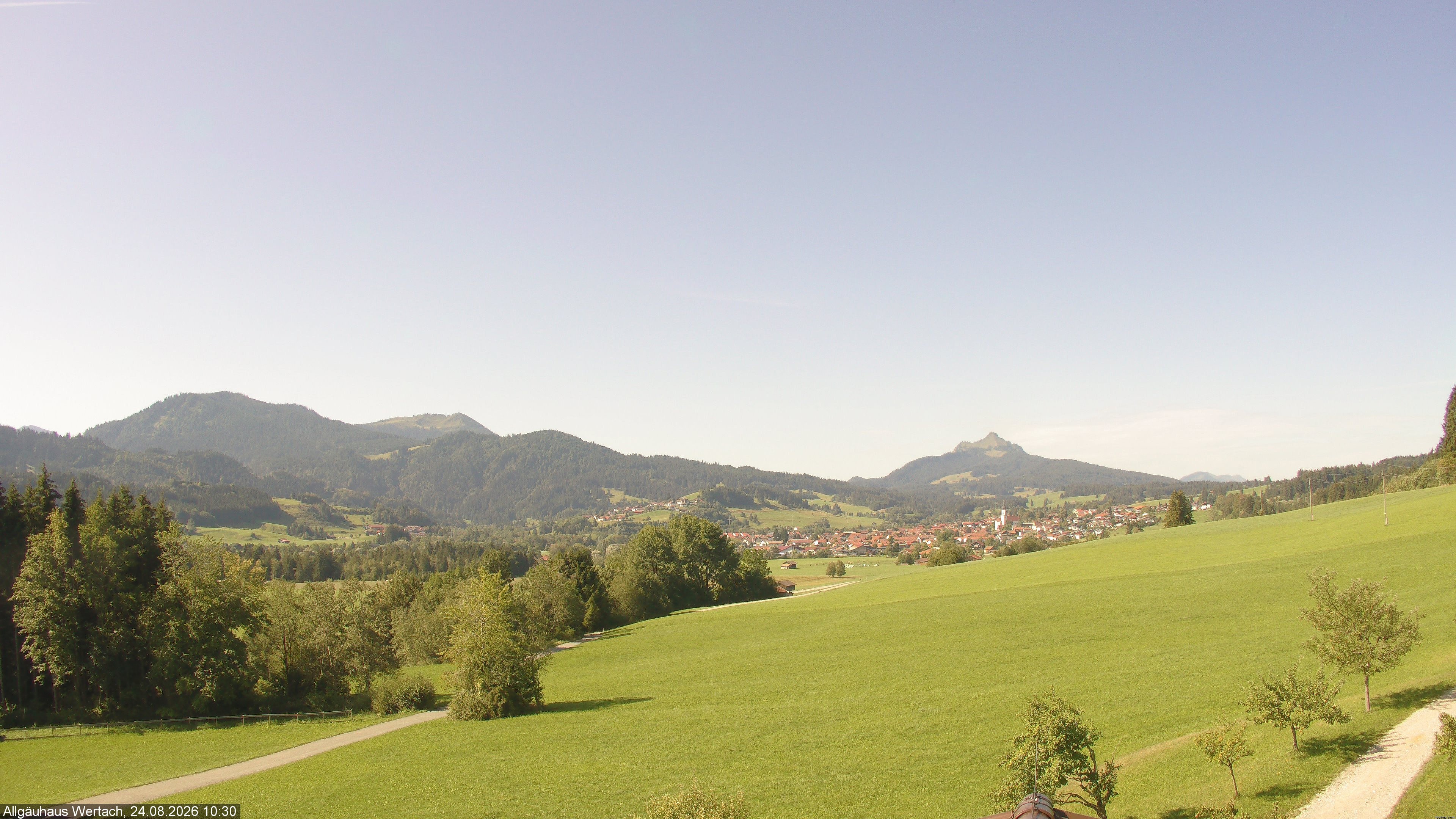 Archiv Foto Webcam Wertach - Allgäuhaus