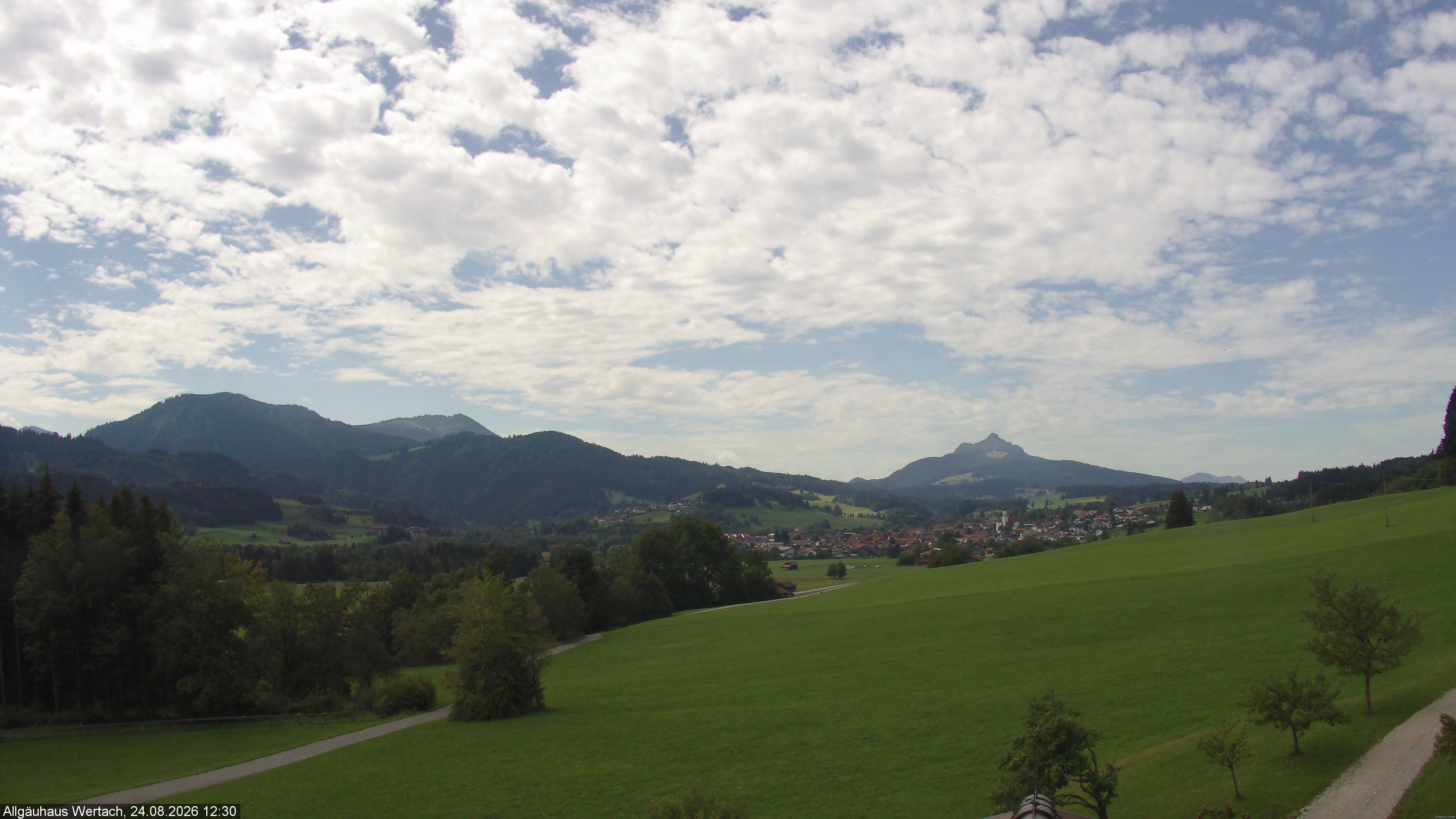 Archiv Foto Webcam Wertach - Allgäuhaus