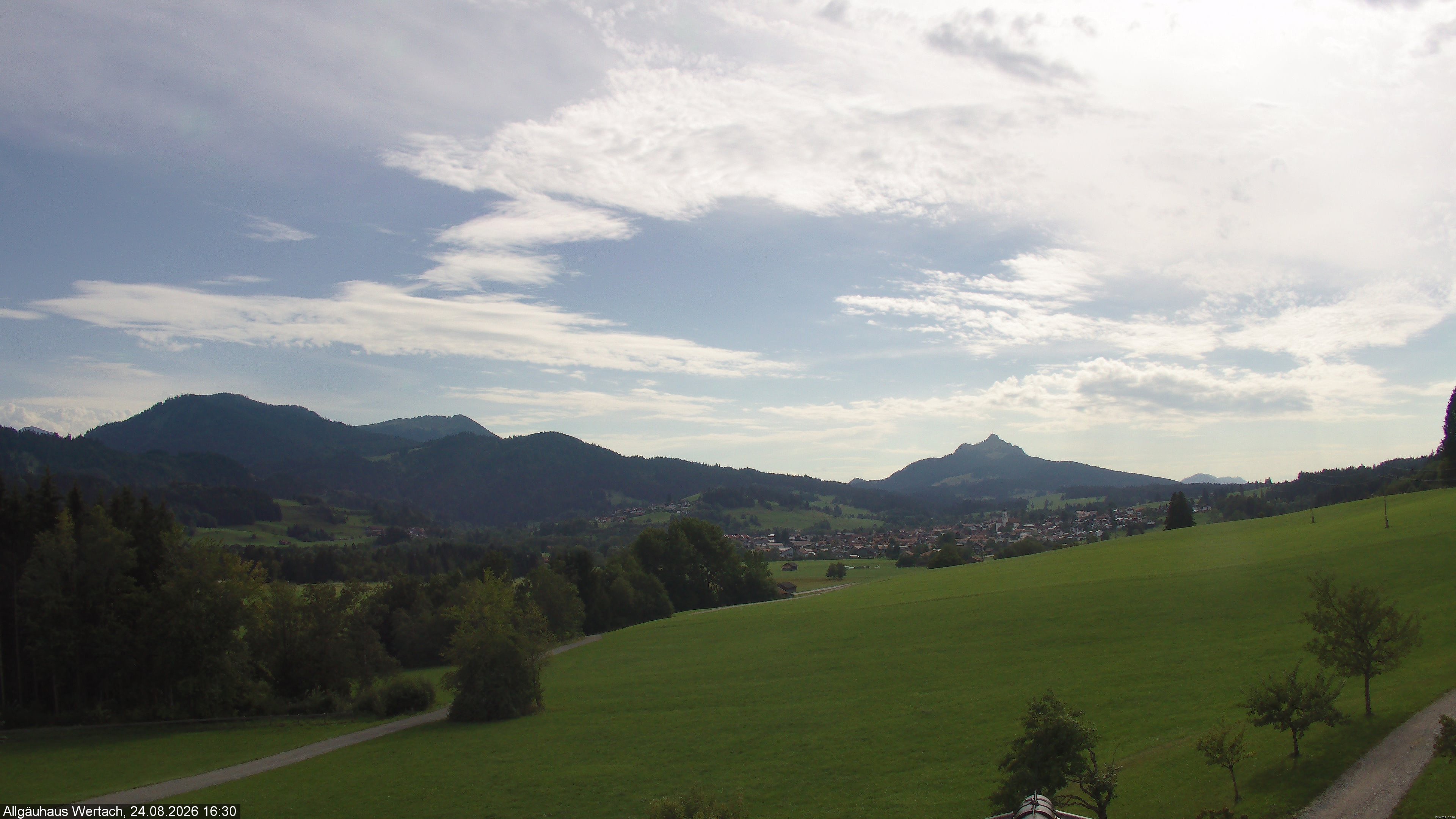Archiv Foto Webcam Wertach - Allgäuhaus