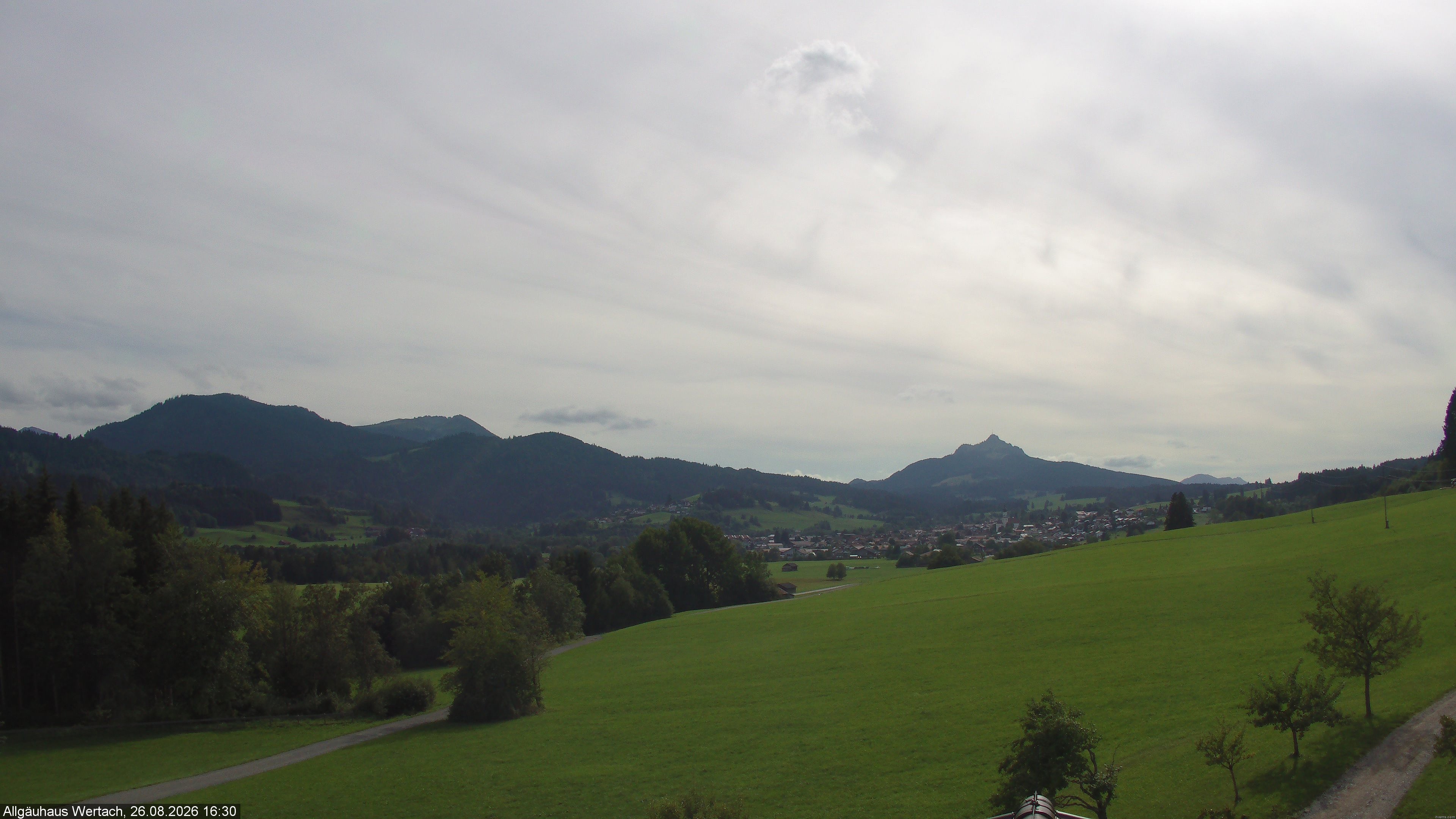Archiv Foto Webcam Wertach - Allgäuhaus