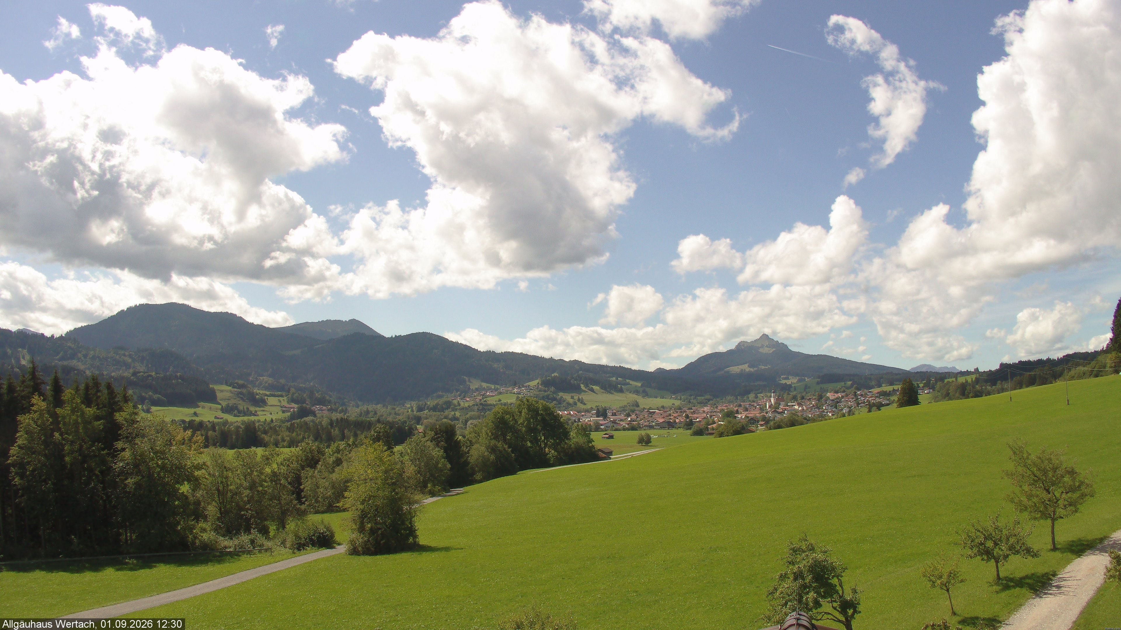 Archiv Foto Webcam Wertach - Allgäuhaus