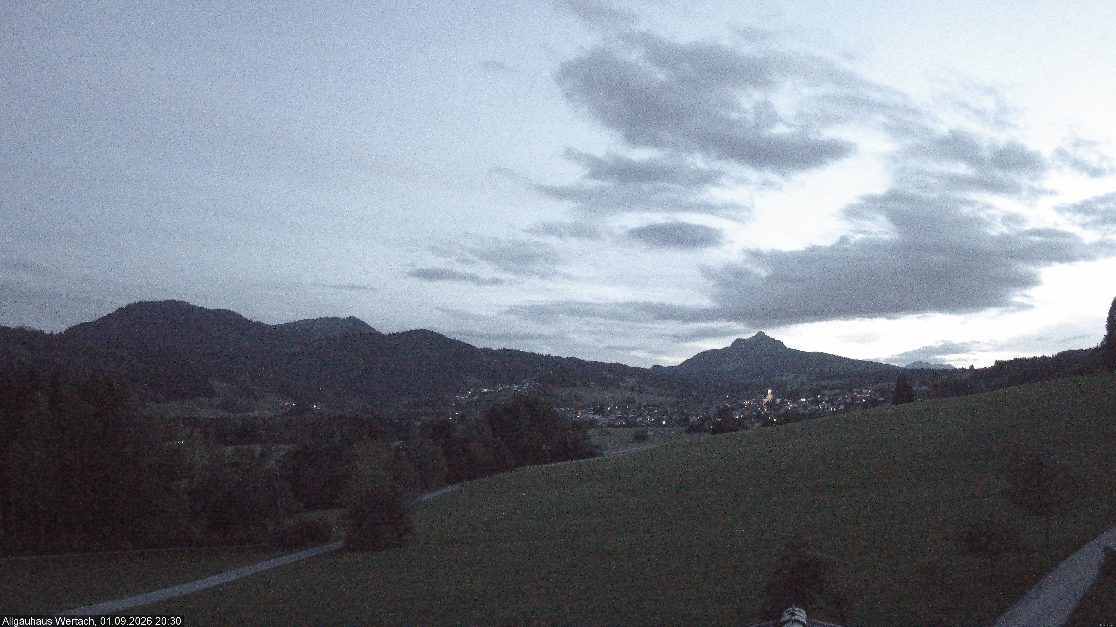 Archiv Foto Webcam Wertach - Allgäuhaus