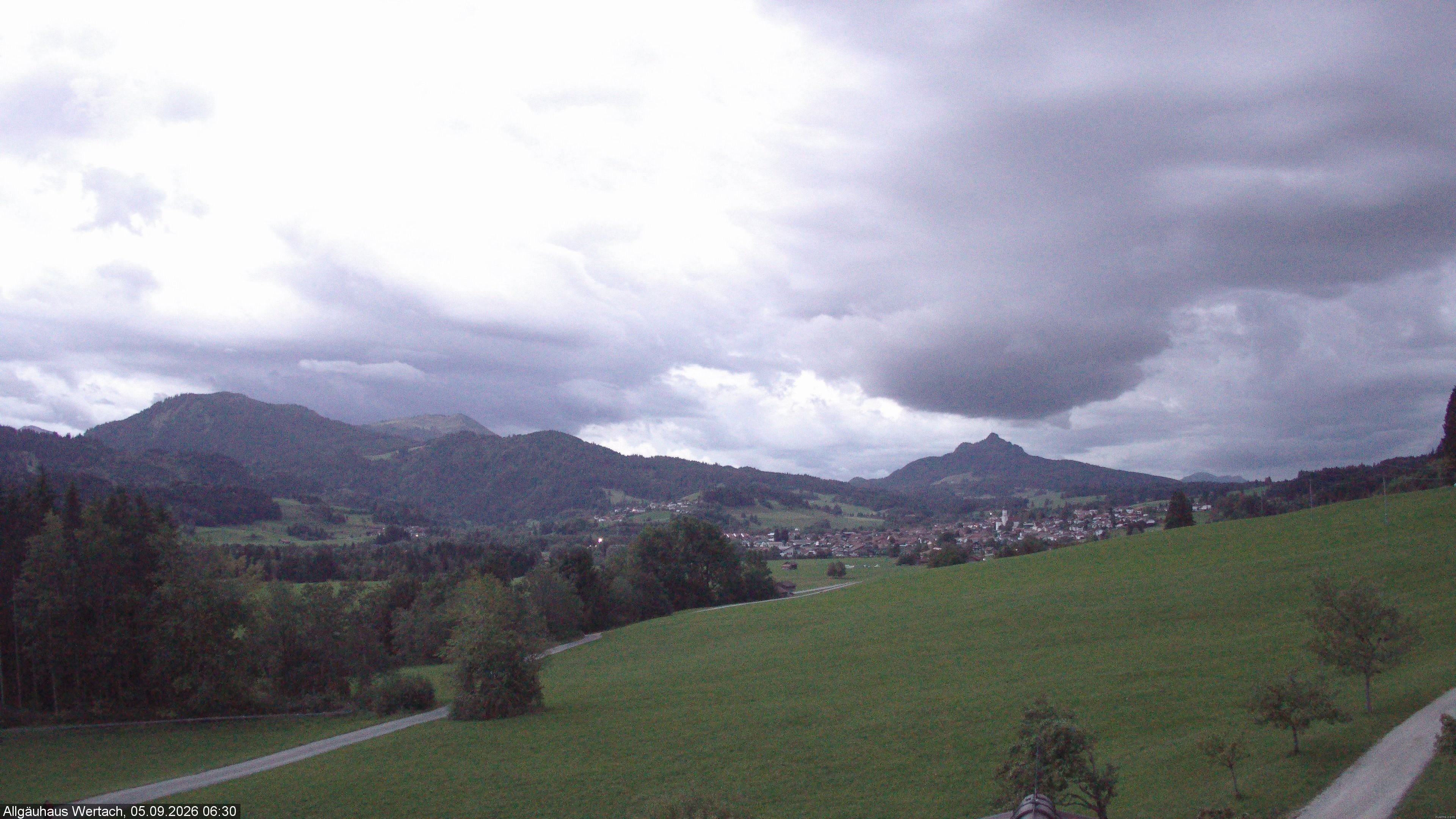 Archiv Foto Webcam Wertach - Allgäuhaus