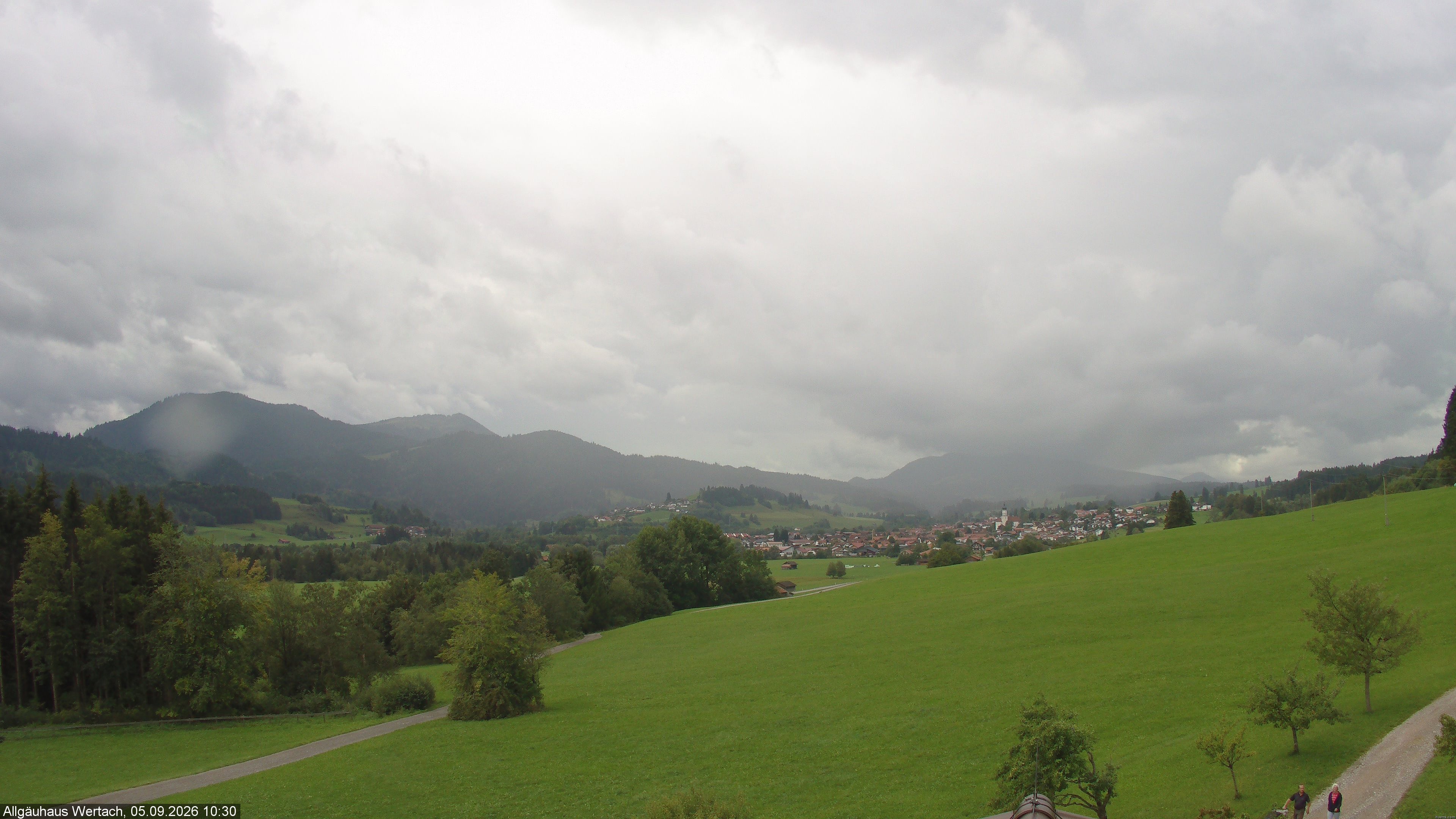 Archiv Foto Webcam Wertach - Allgäuhaus