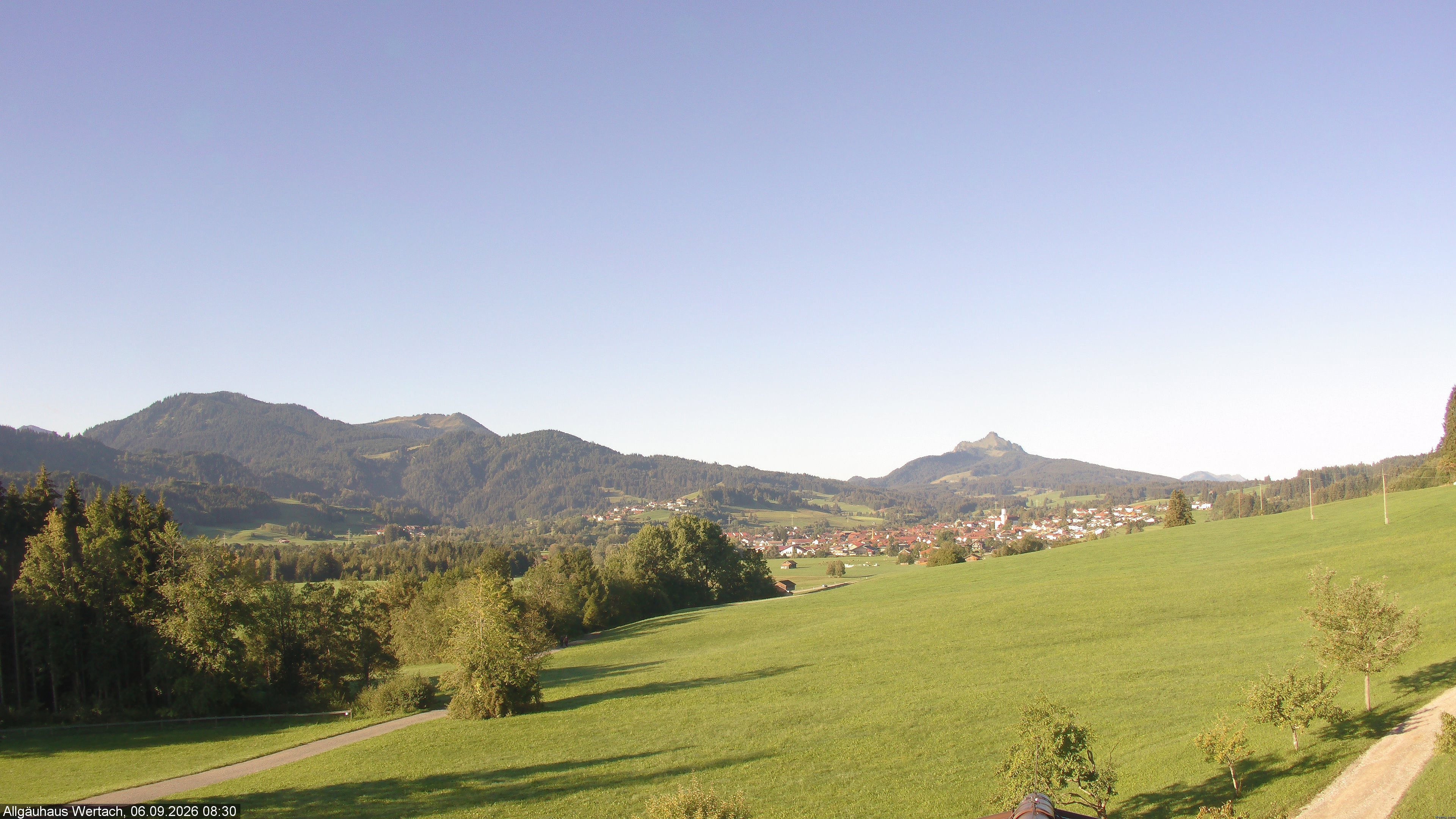 Archiv Foto Webcam Wertach - Allgäuhaus