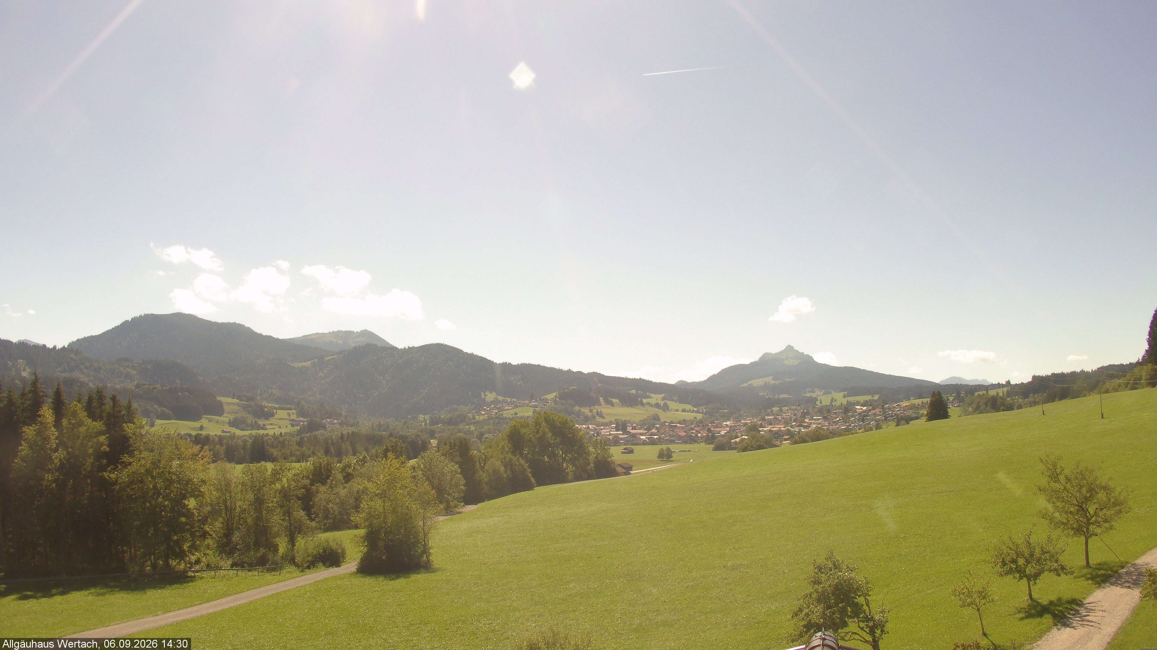 Archiv Foto Webcam Wertach - Allgäuhaus