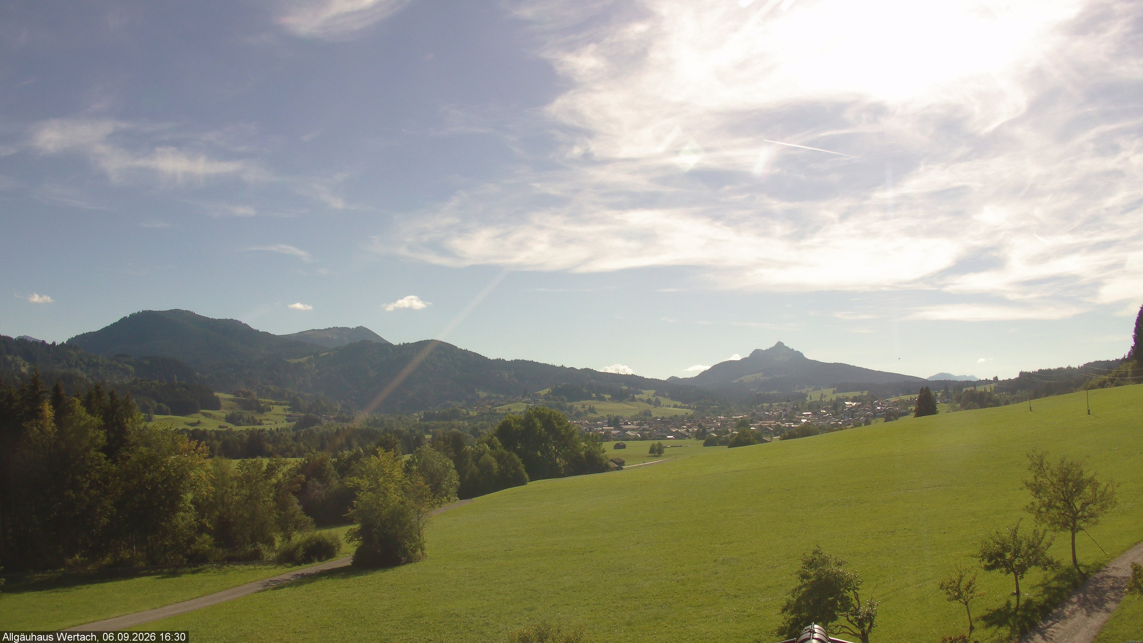 Archiv Foto Webcam Wertach - Allgäuhaus
