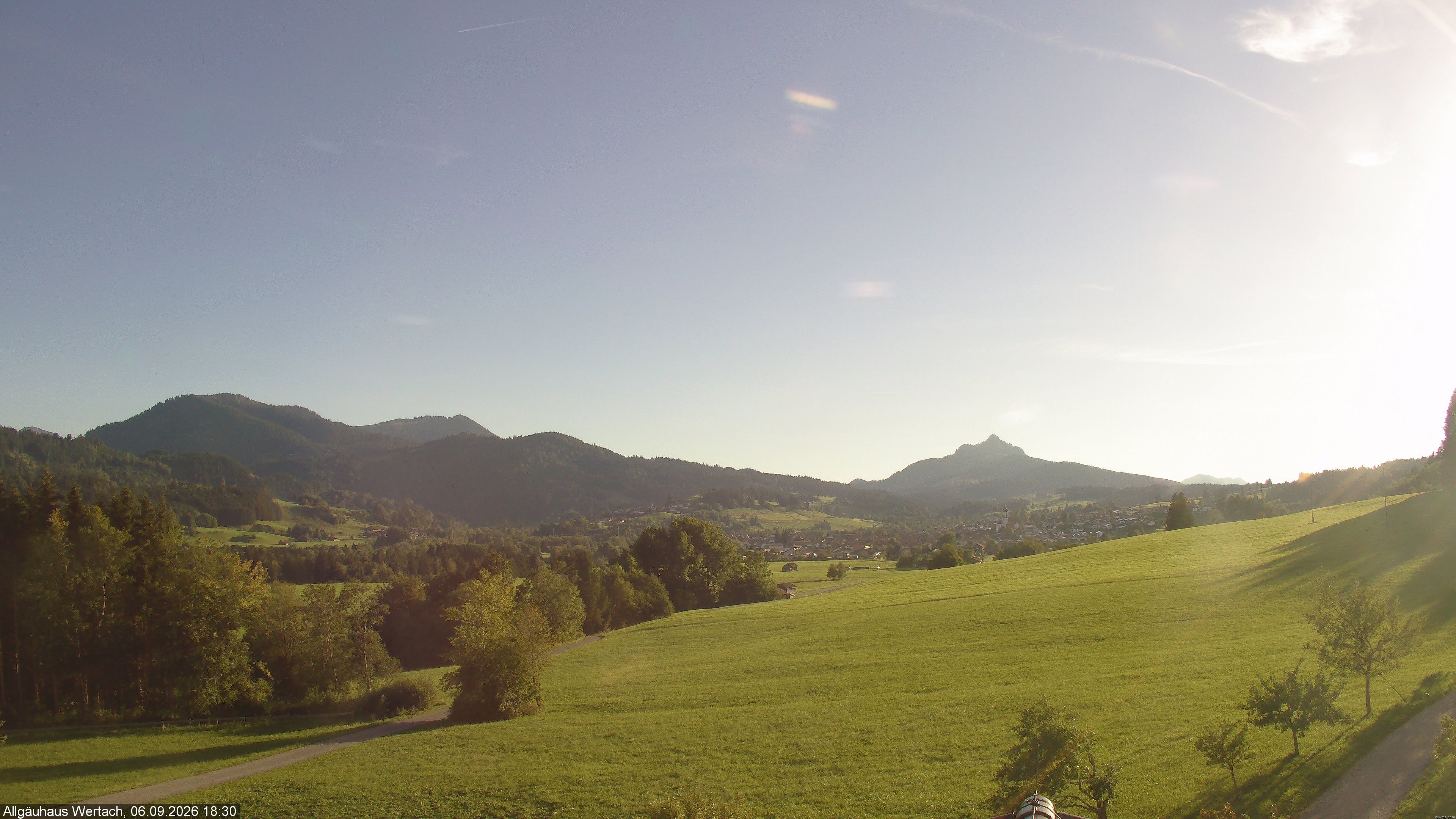 Archiv Foto Webcam Wertach - Allgäuhaus