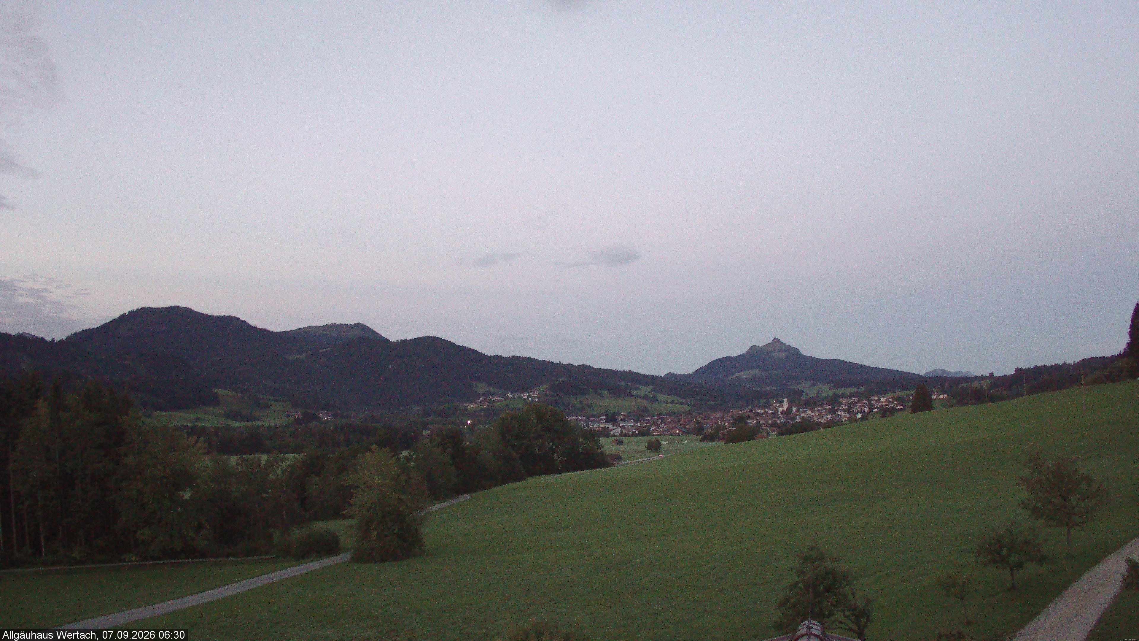 Archiv Foto Webcam Wertach - Allgäuhaus