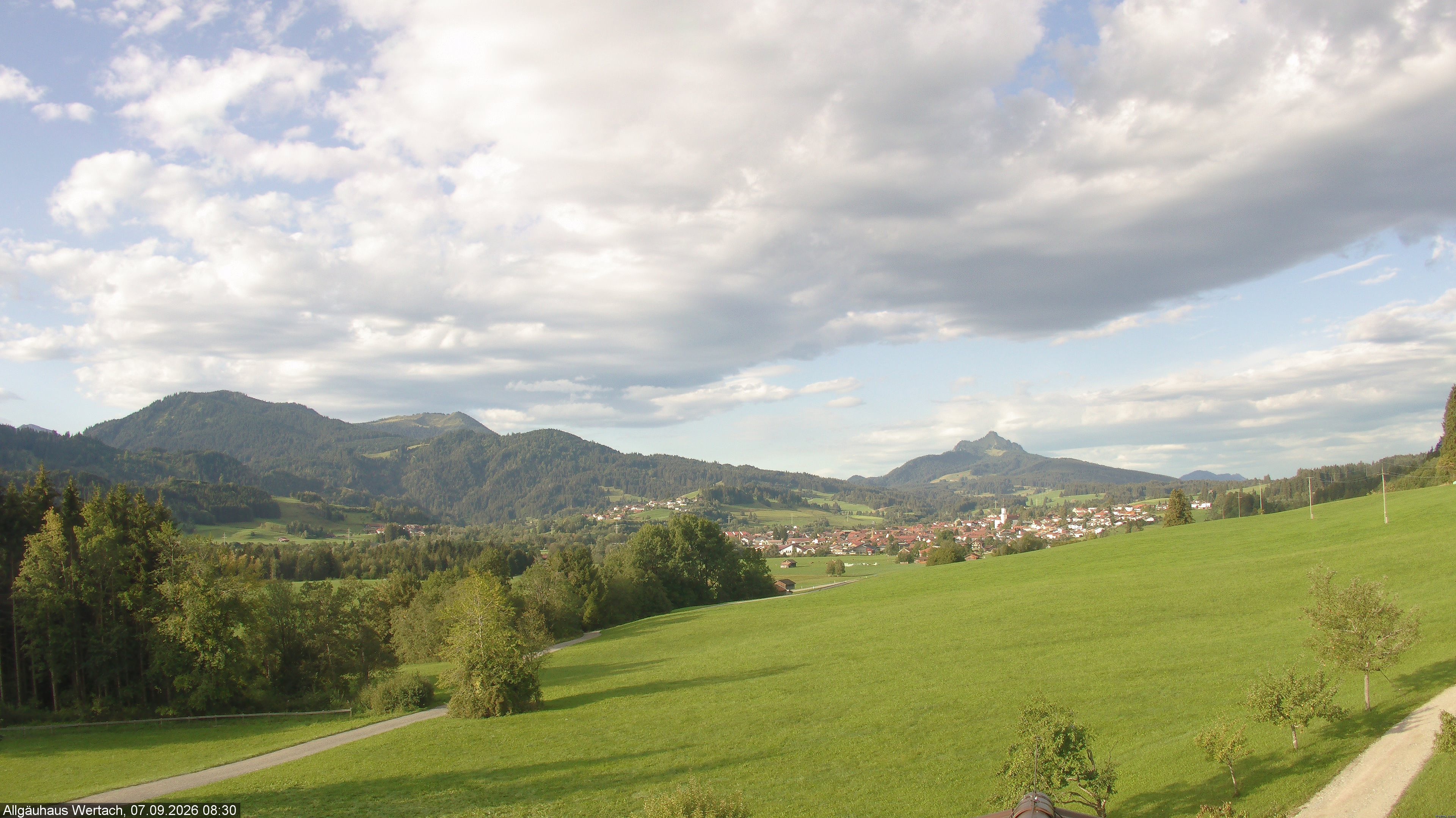 Archiv Foto Webcam Wertach - Allgäuhaus