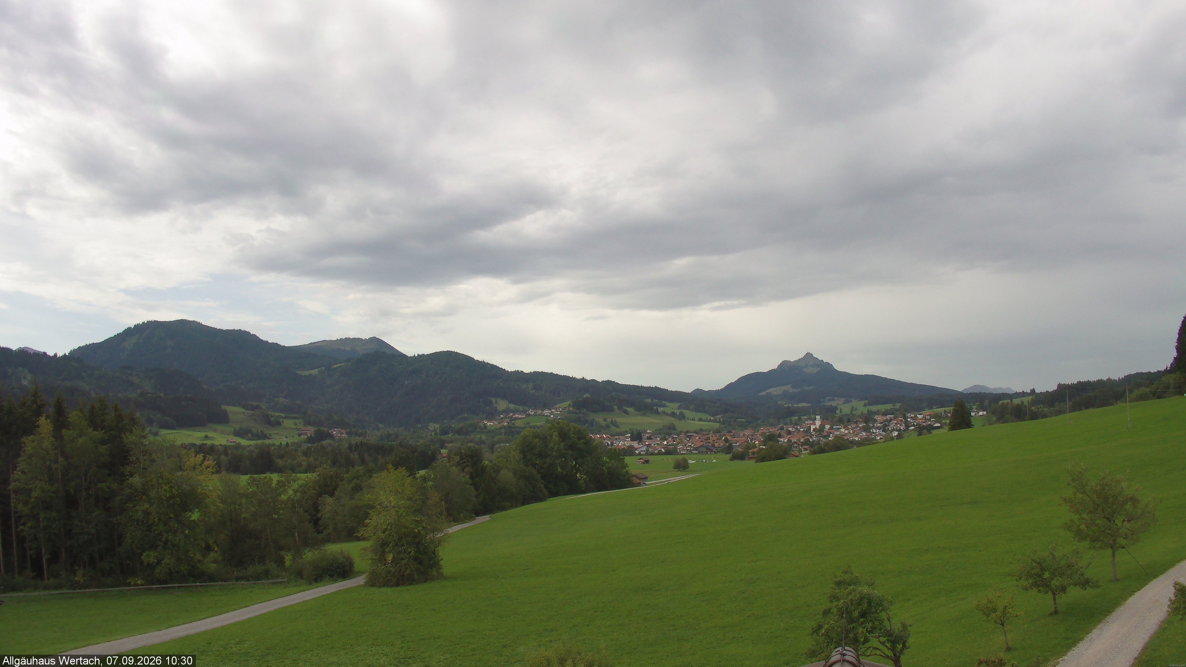 Archiv Foto Webcam Wertach - Allgäuhaus
