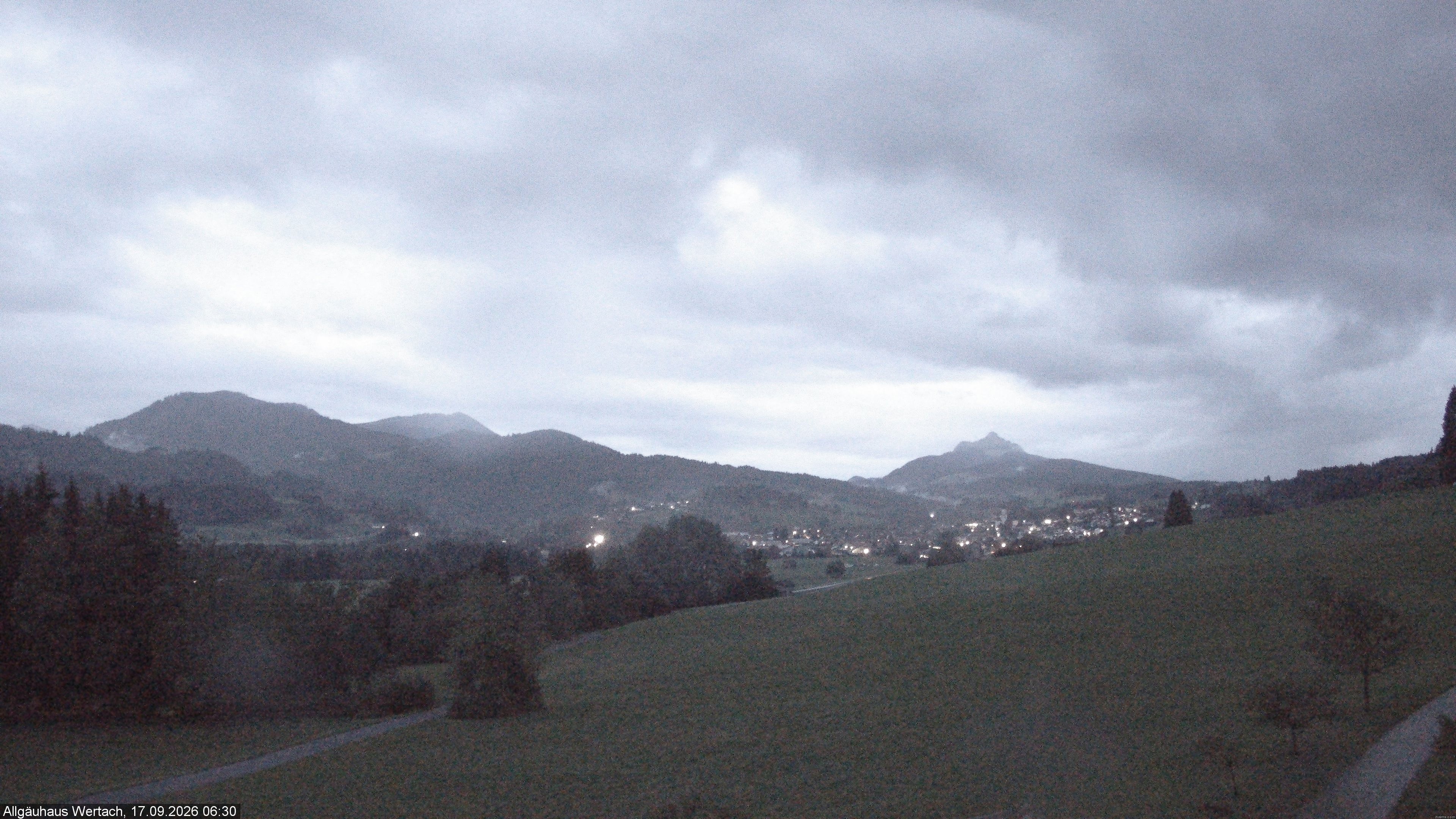 Archiv Foto Webcam Wertach - Allgäuhaus