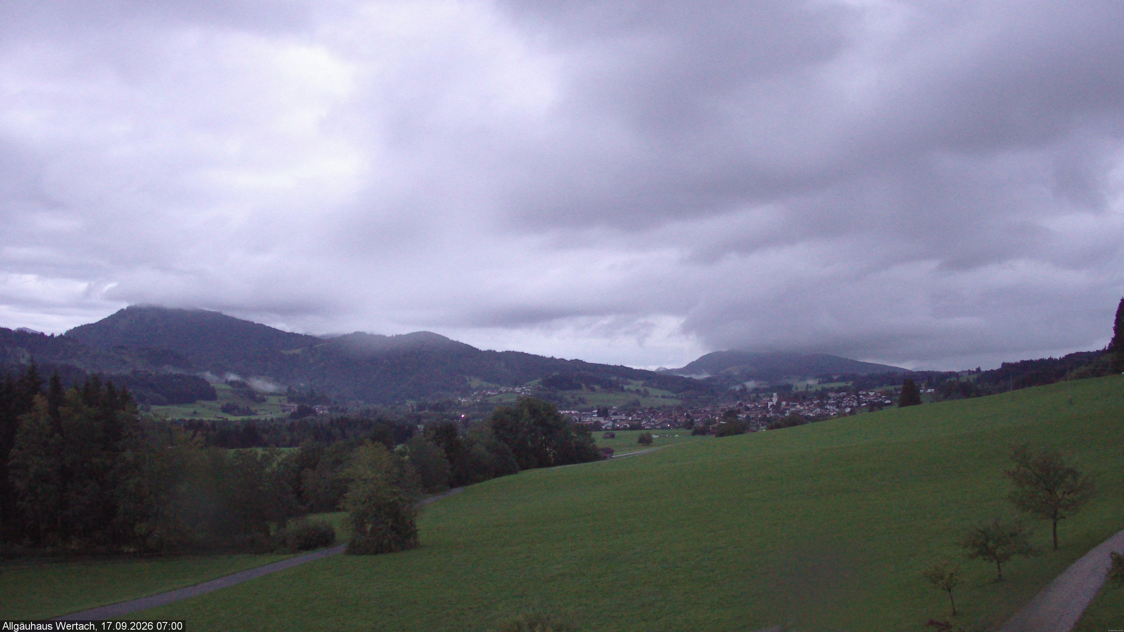 Archiv Foto Webcam Wertach - Allgäuhaus