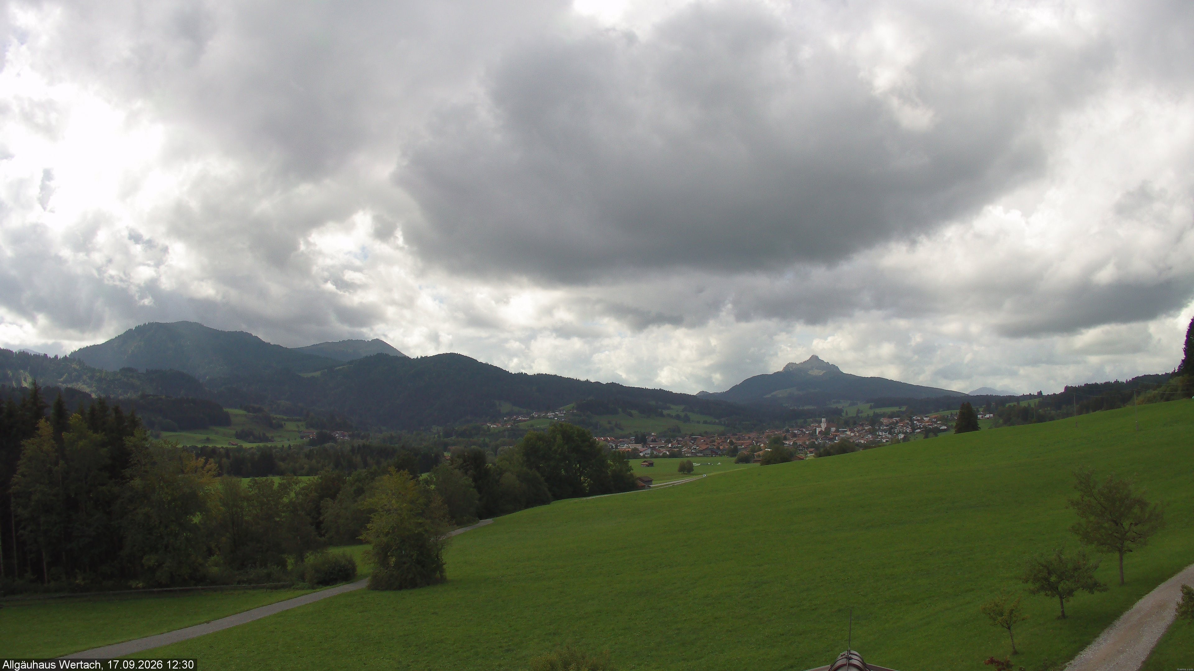 Archiv Foto Webcam Wertach - Allgäuhaus