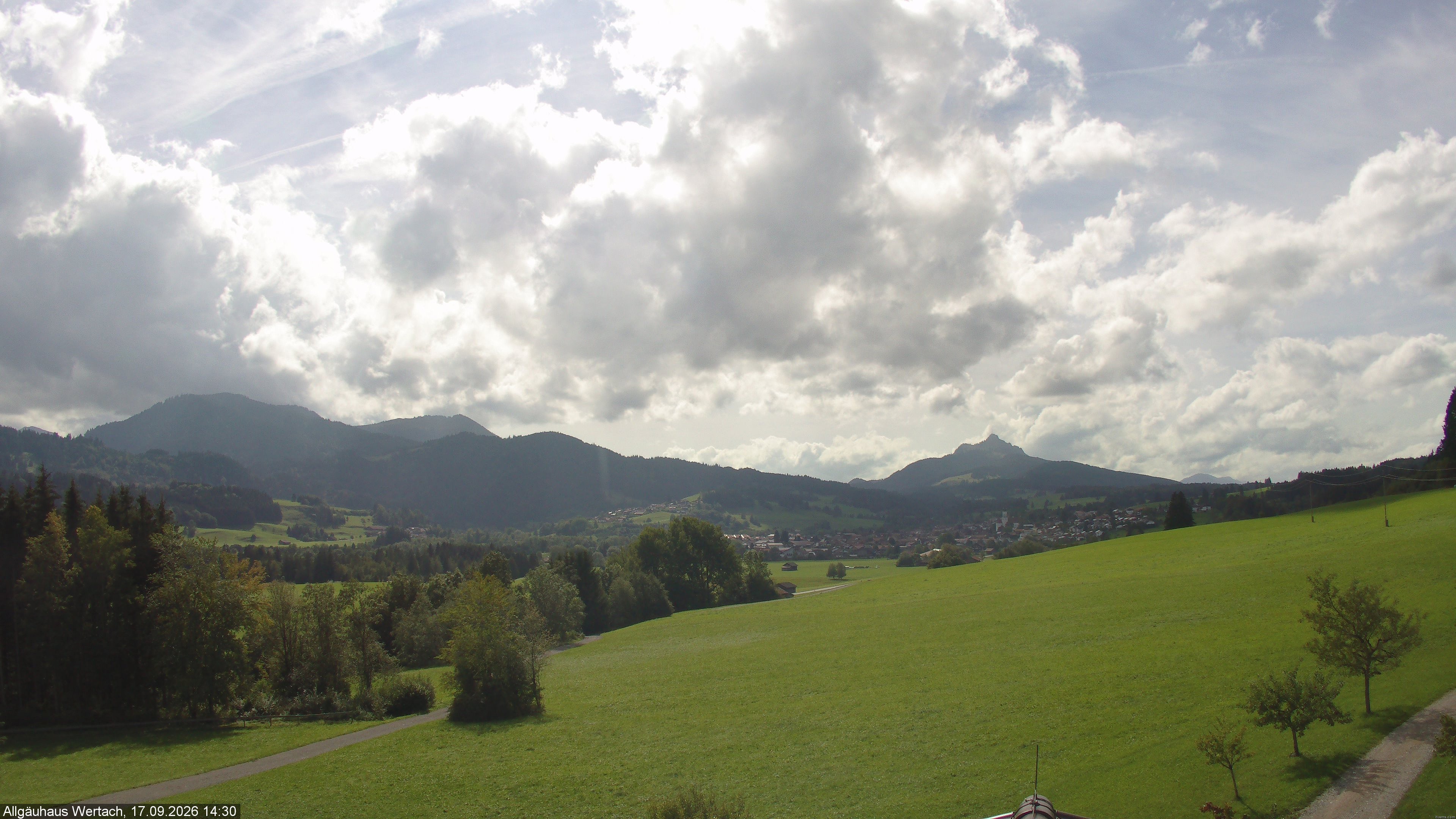 Archiv Foto Webcam Wertach - Allgäuhaus
