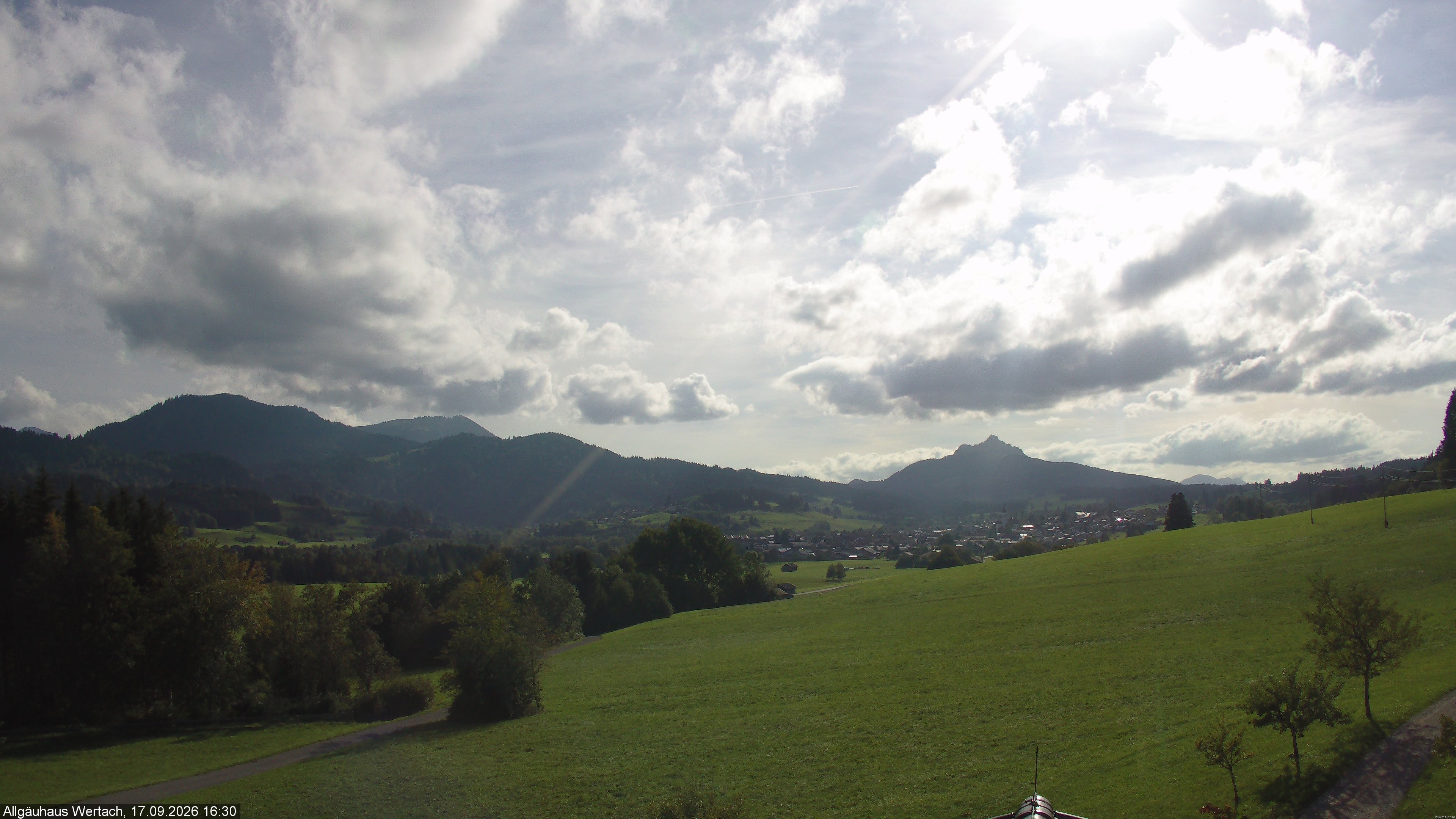 Archiv Foto Webcam Wertach - Allgäuhaus