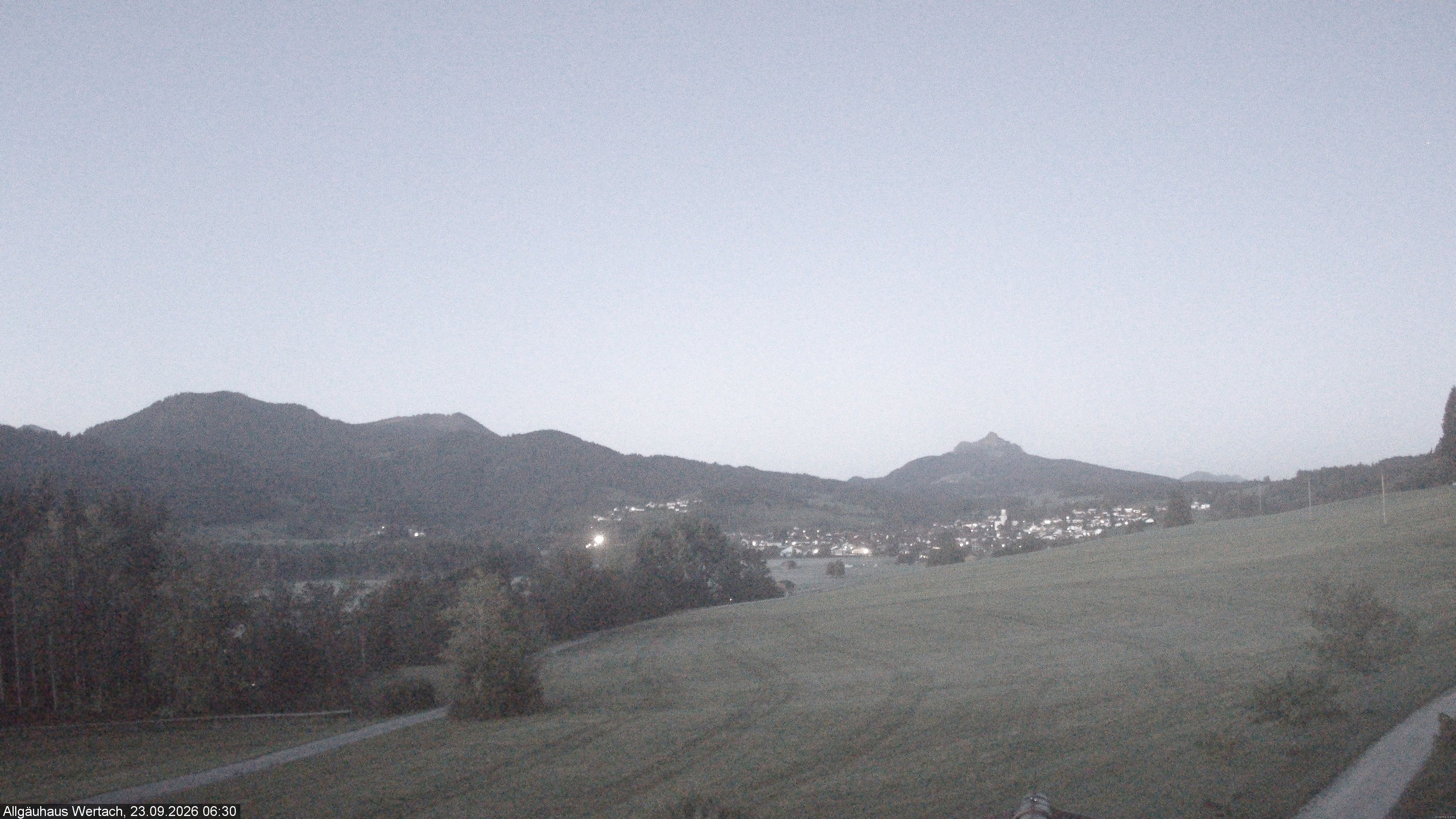 Archiv Foto Webcam Wertach - Allgäuhaus