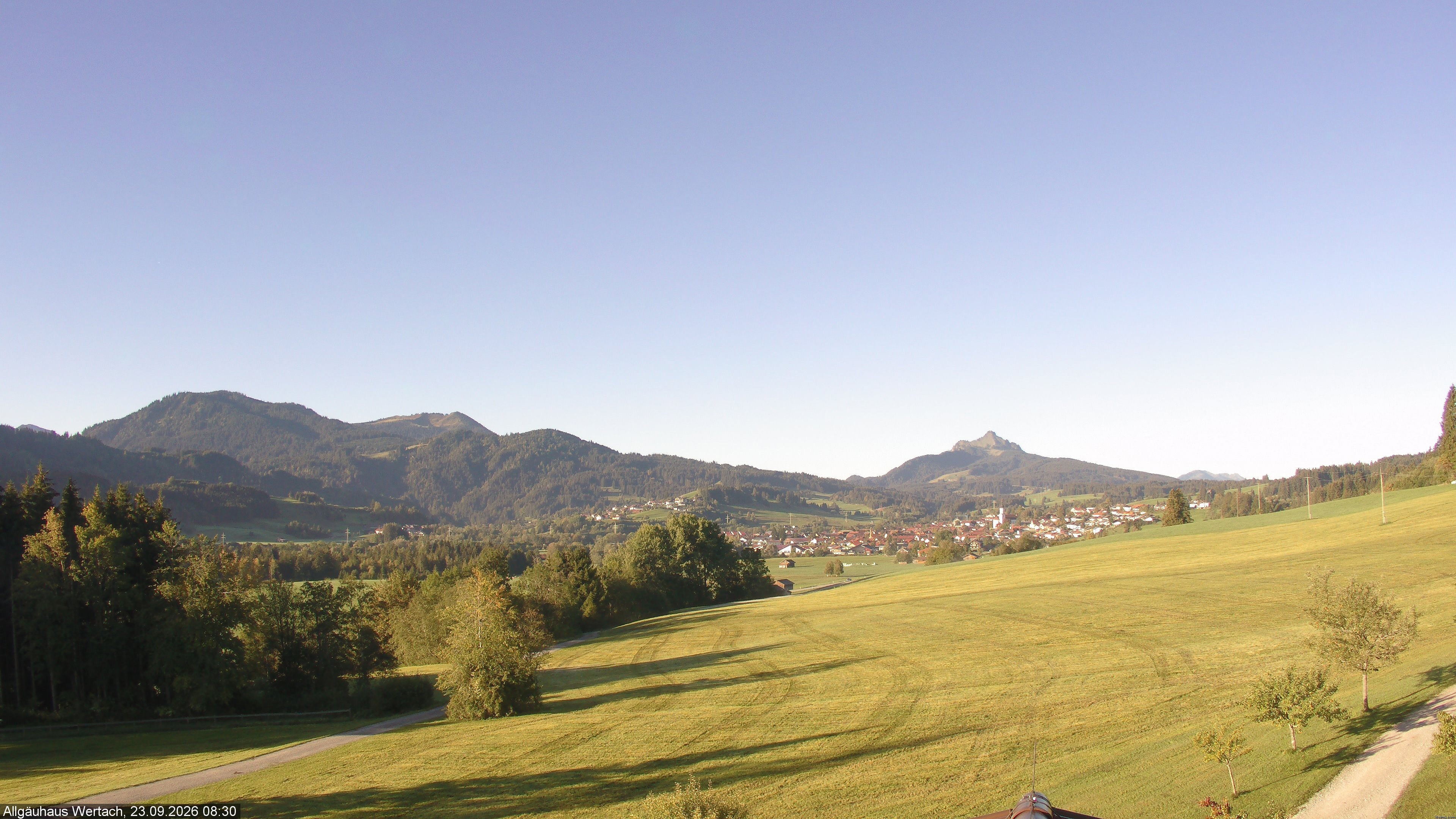 Archiv Foto Webcam Wertach - Allgäuhaus
