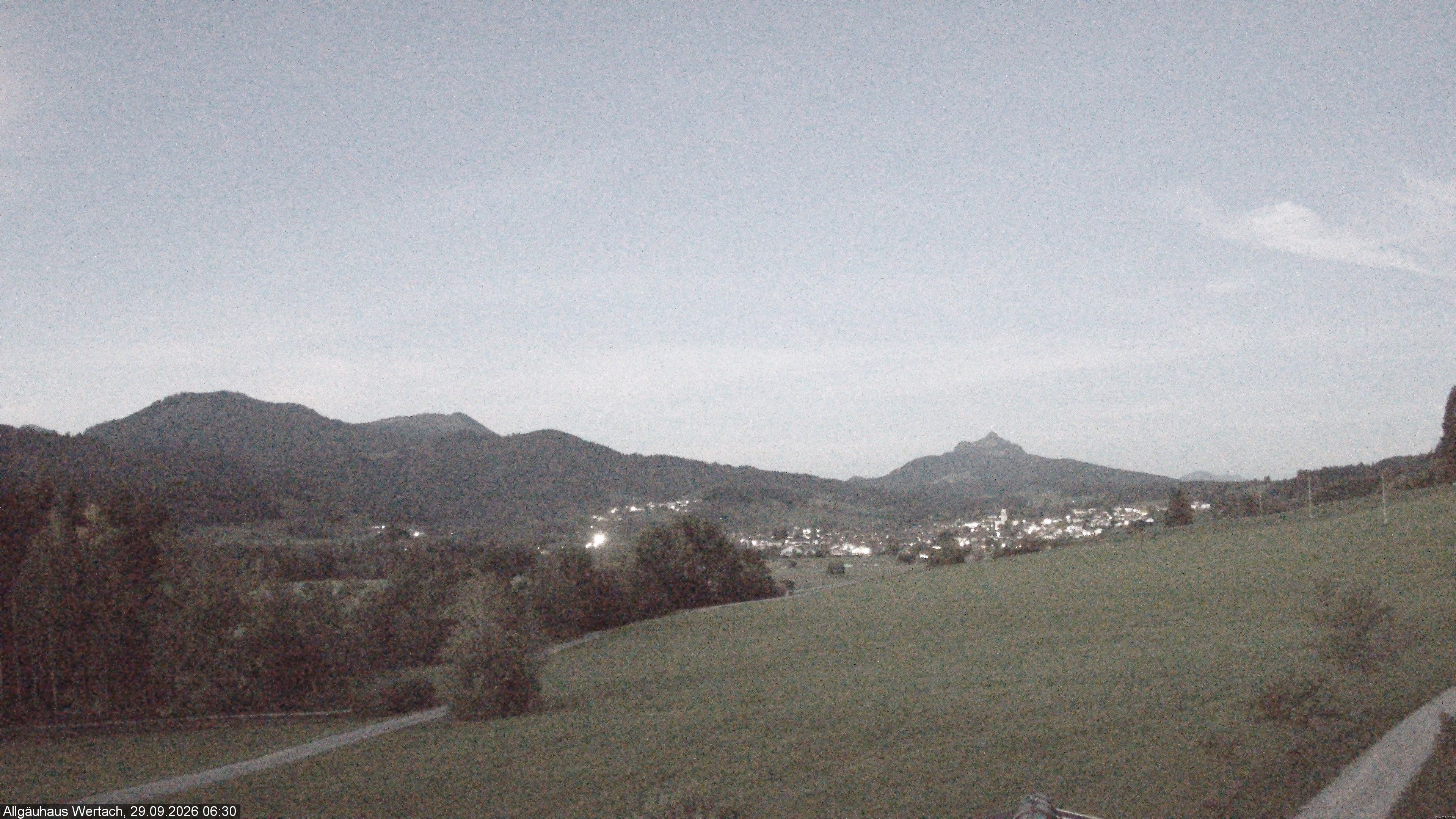 Archiv Foto Webcam Wertach - Allgäuhaus