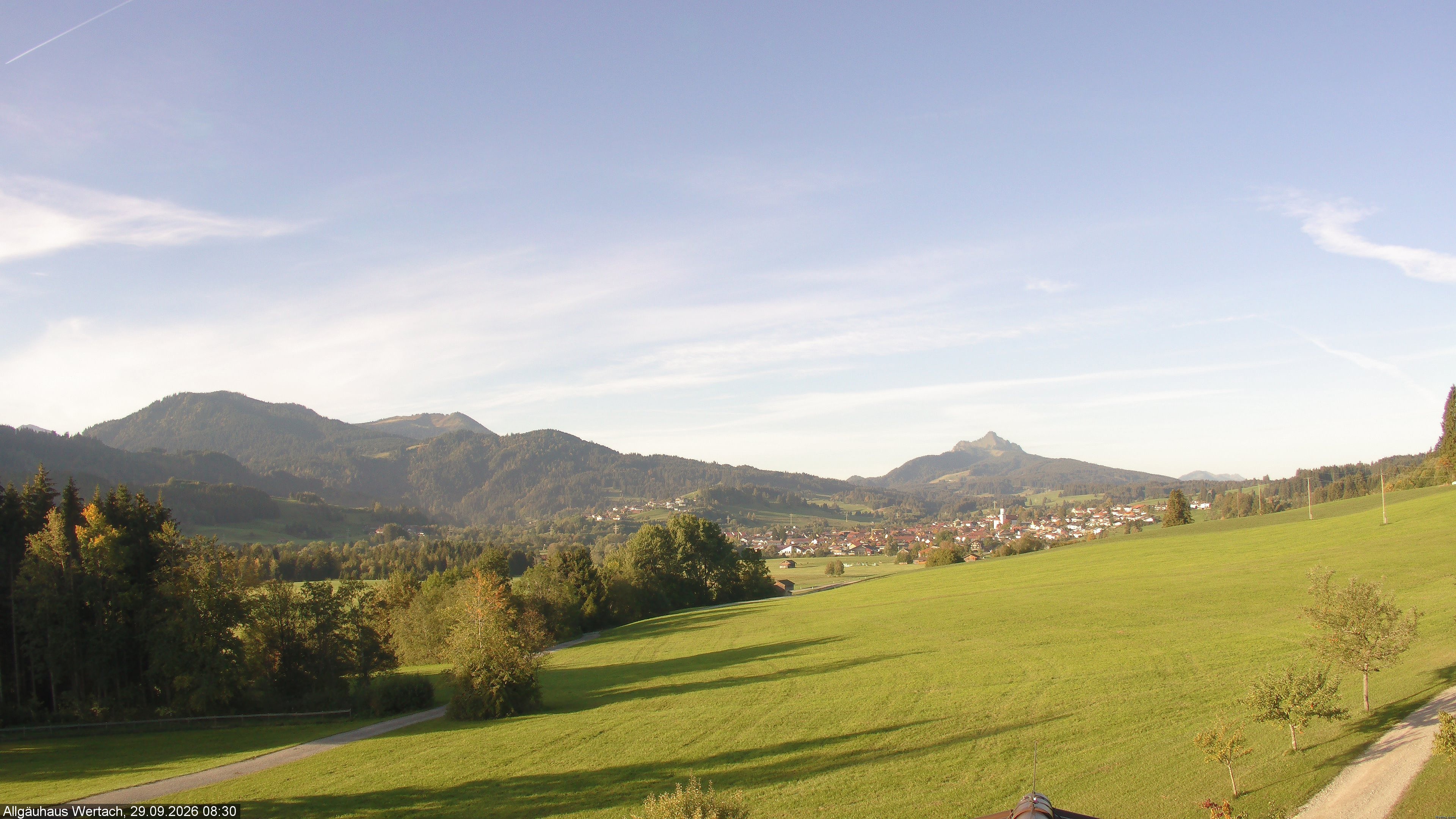 Archiv Foto Webcam Wertach - Allgäuhaus