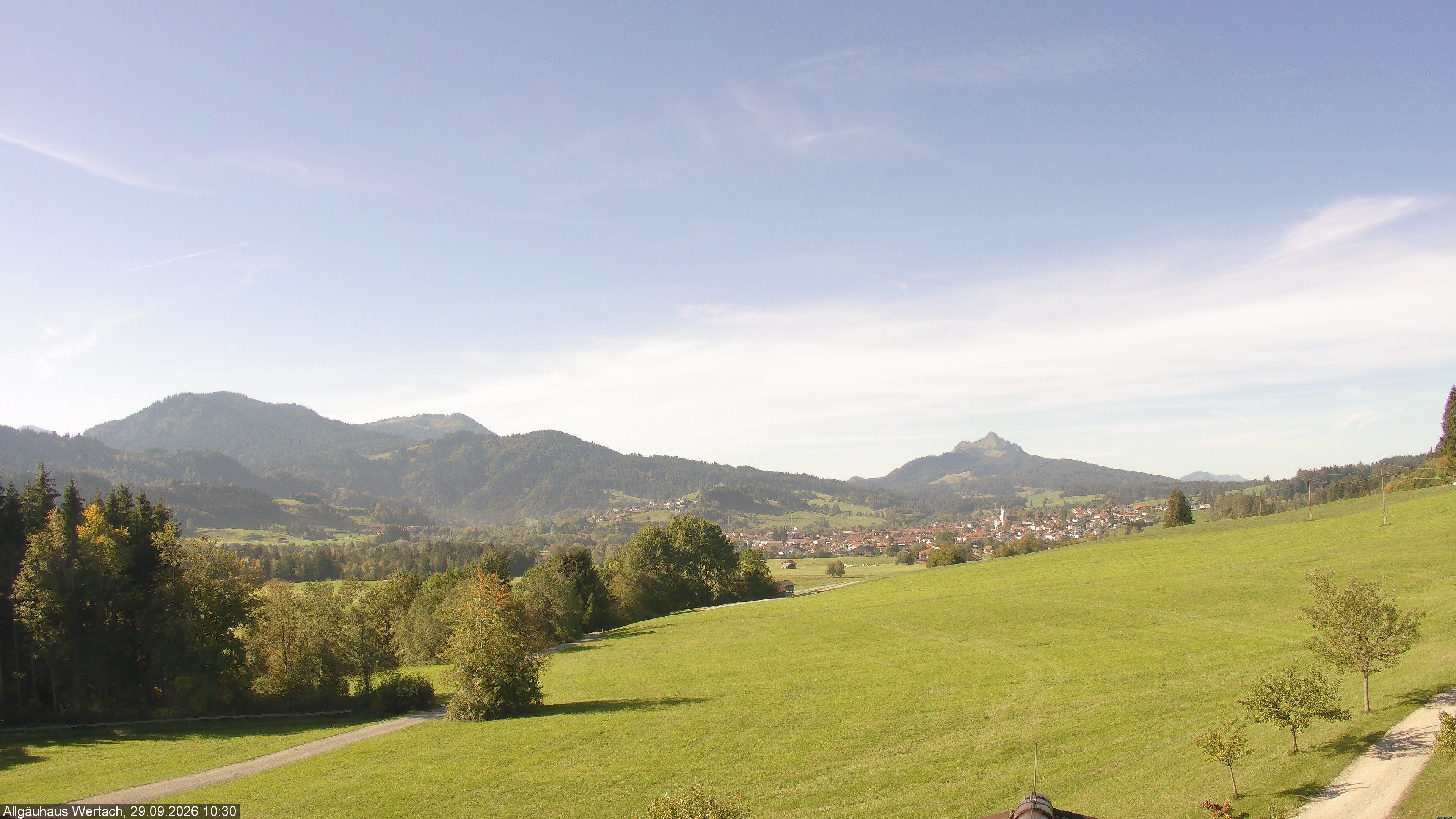 Archiv Foto Webcam Wertach - Allgäuhaus