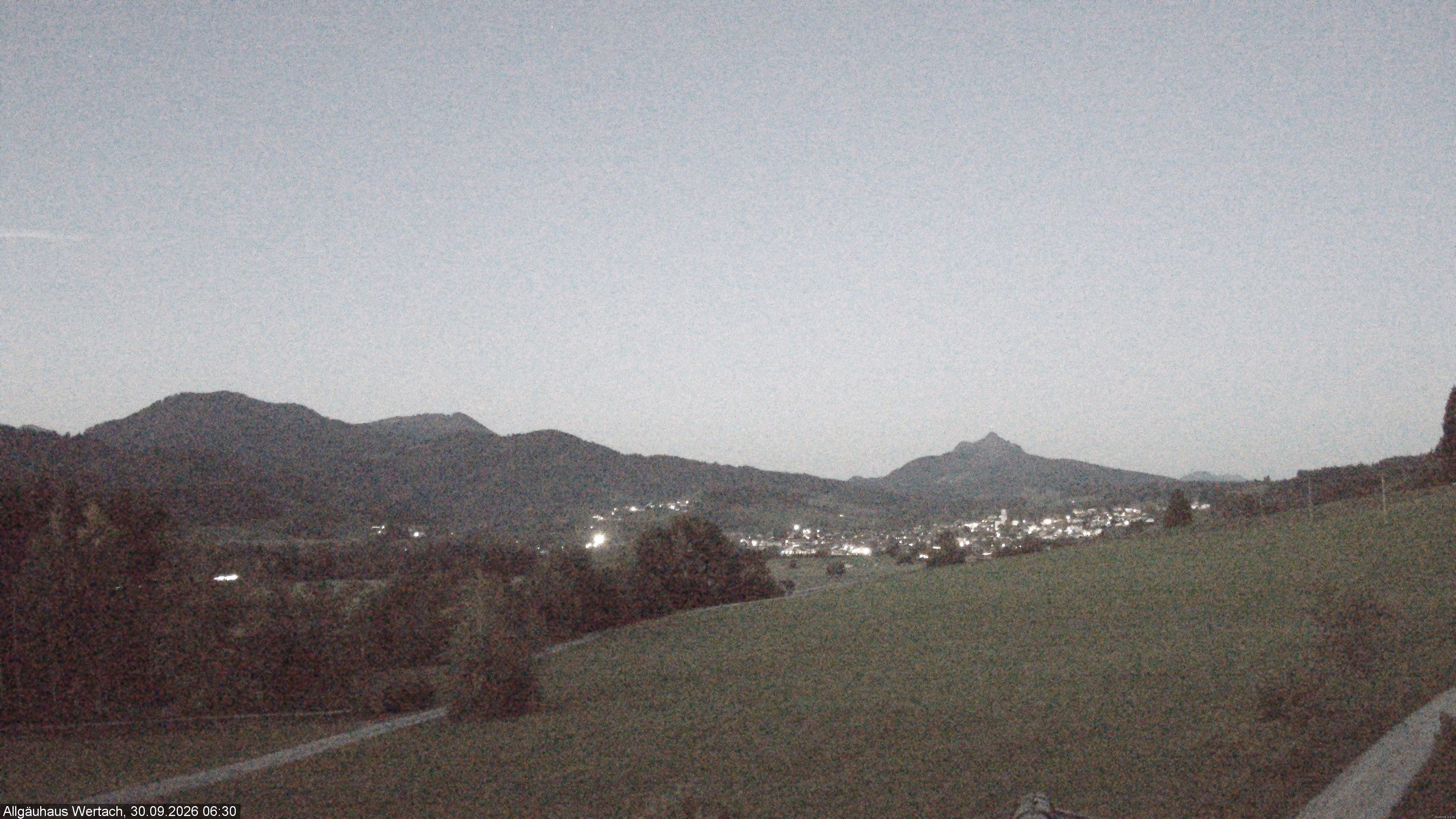 Archiv Foto Webcam Wertach - Allgäuhaus