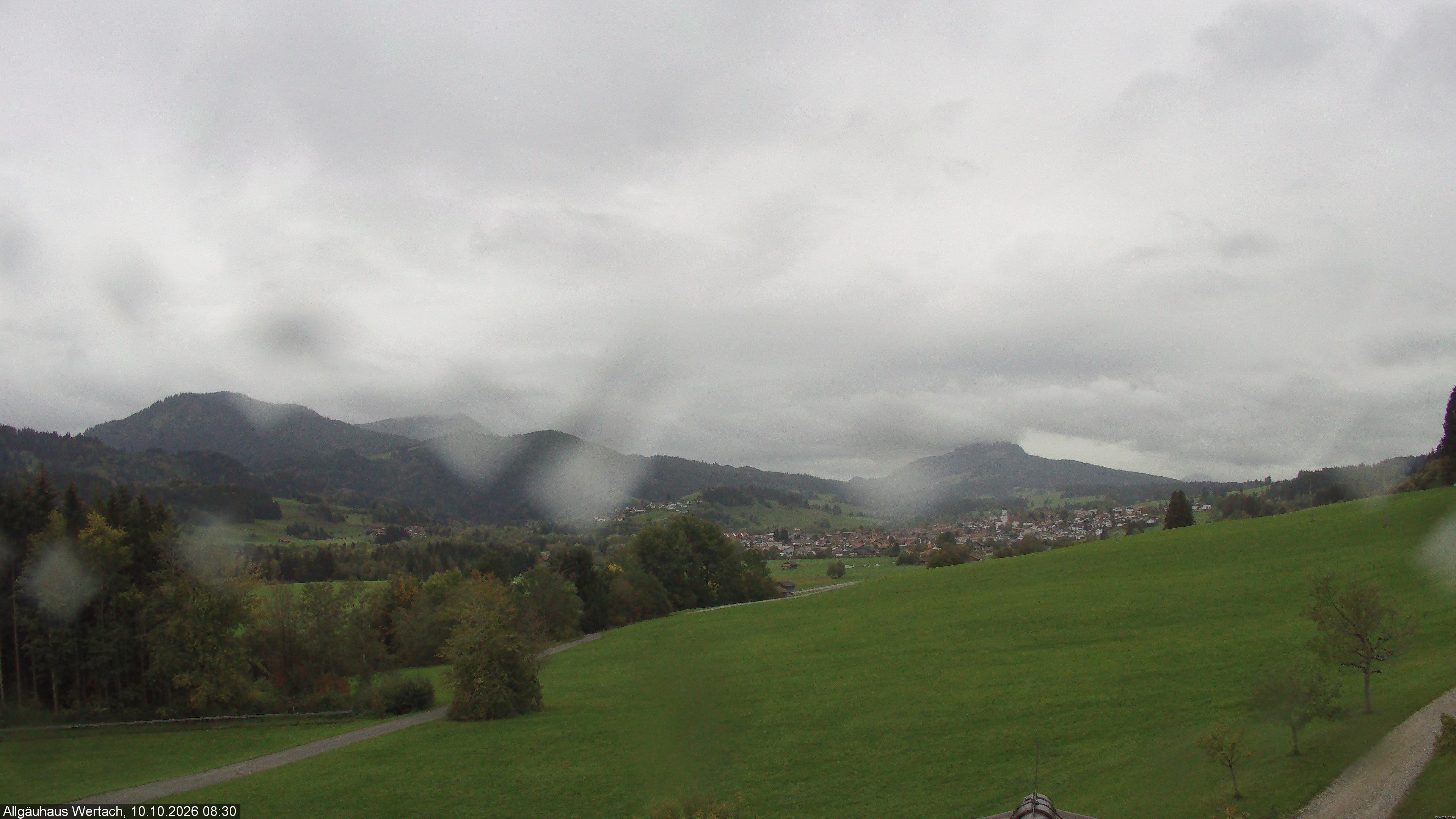 Archived image Webcam Have a look at the charming valley Wertach