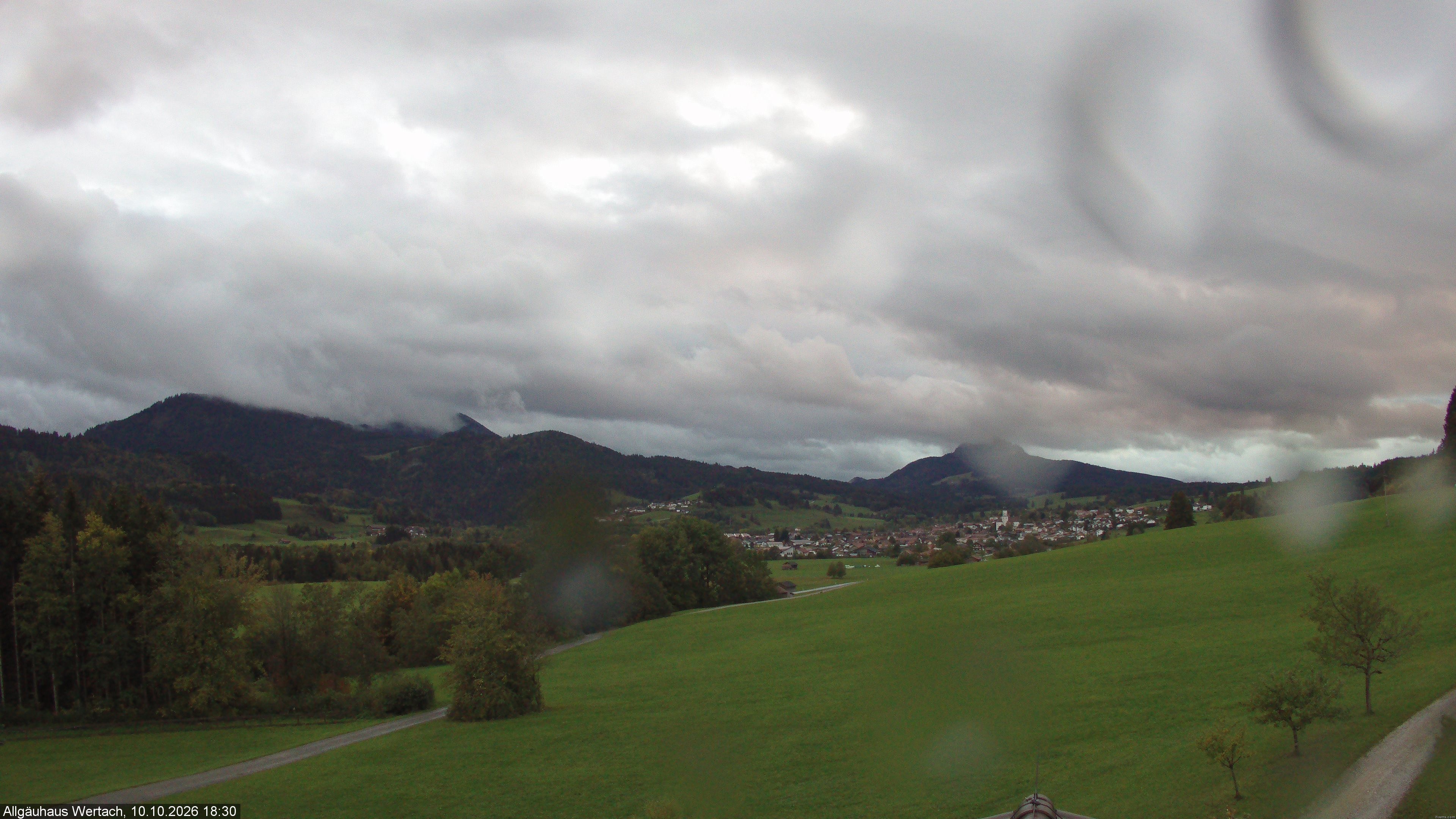 Archived image Webcam Have a look at the charming valley Wertach