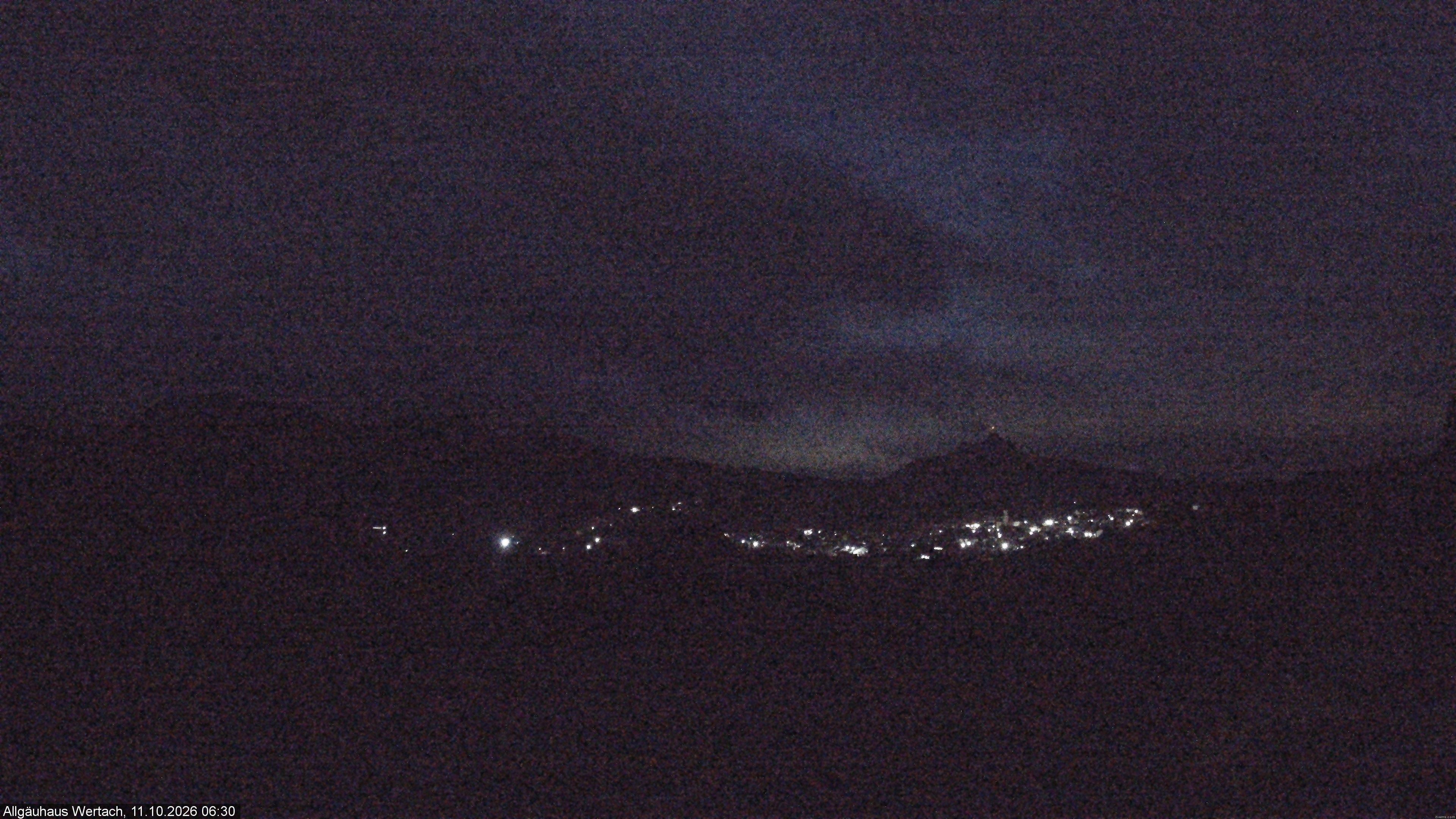 Archived image Webcam Have a look at the charming valley Wertach